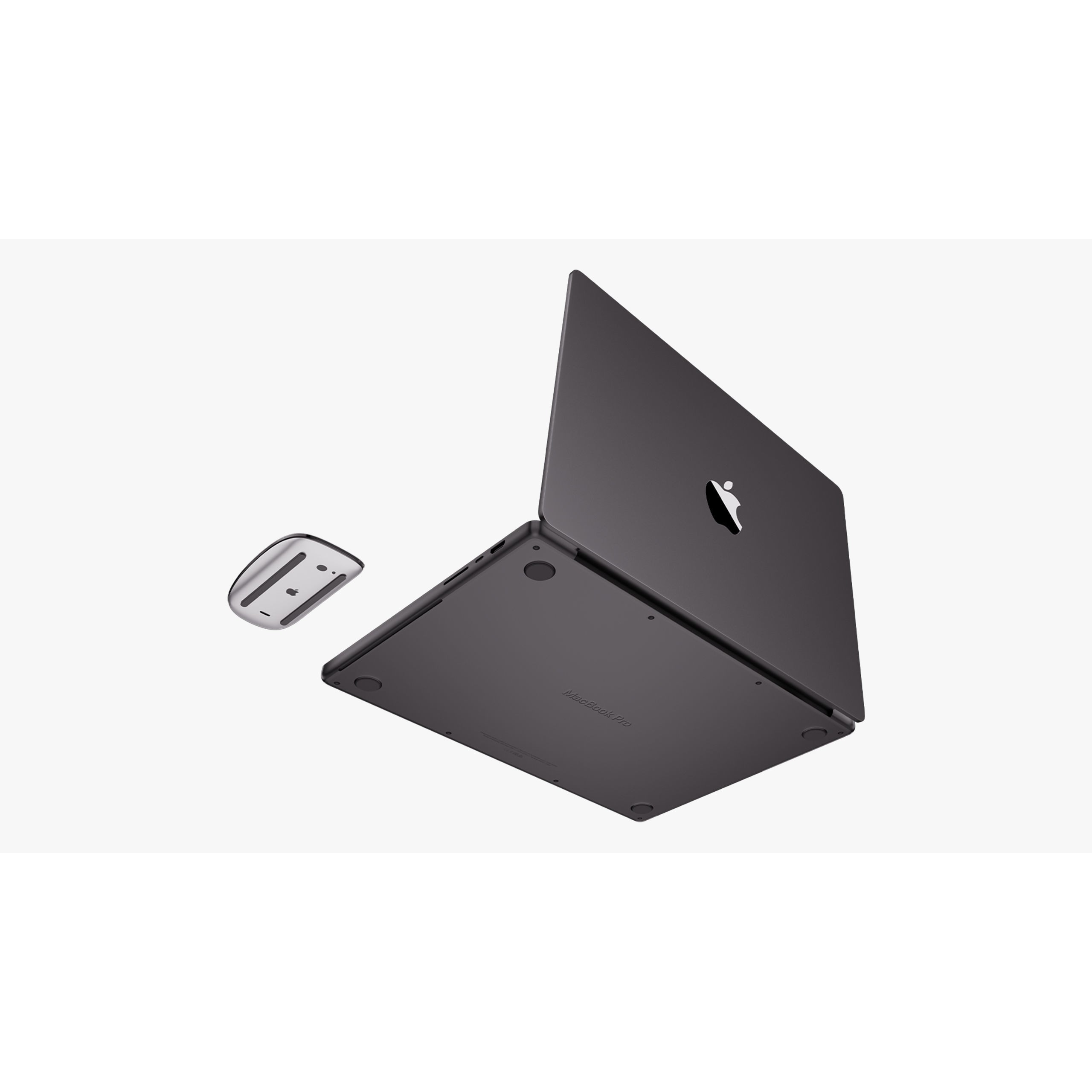 Apple MacBook Pro 14 & 16 inch Space Black - Game-Ready 3D Model - View 18