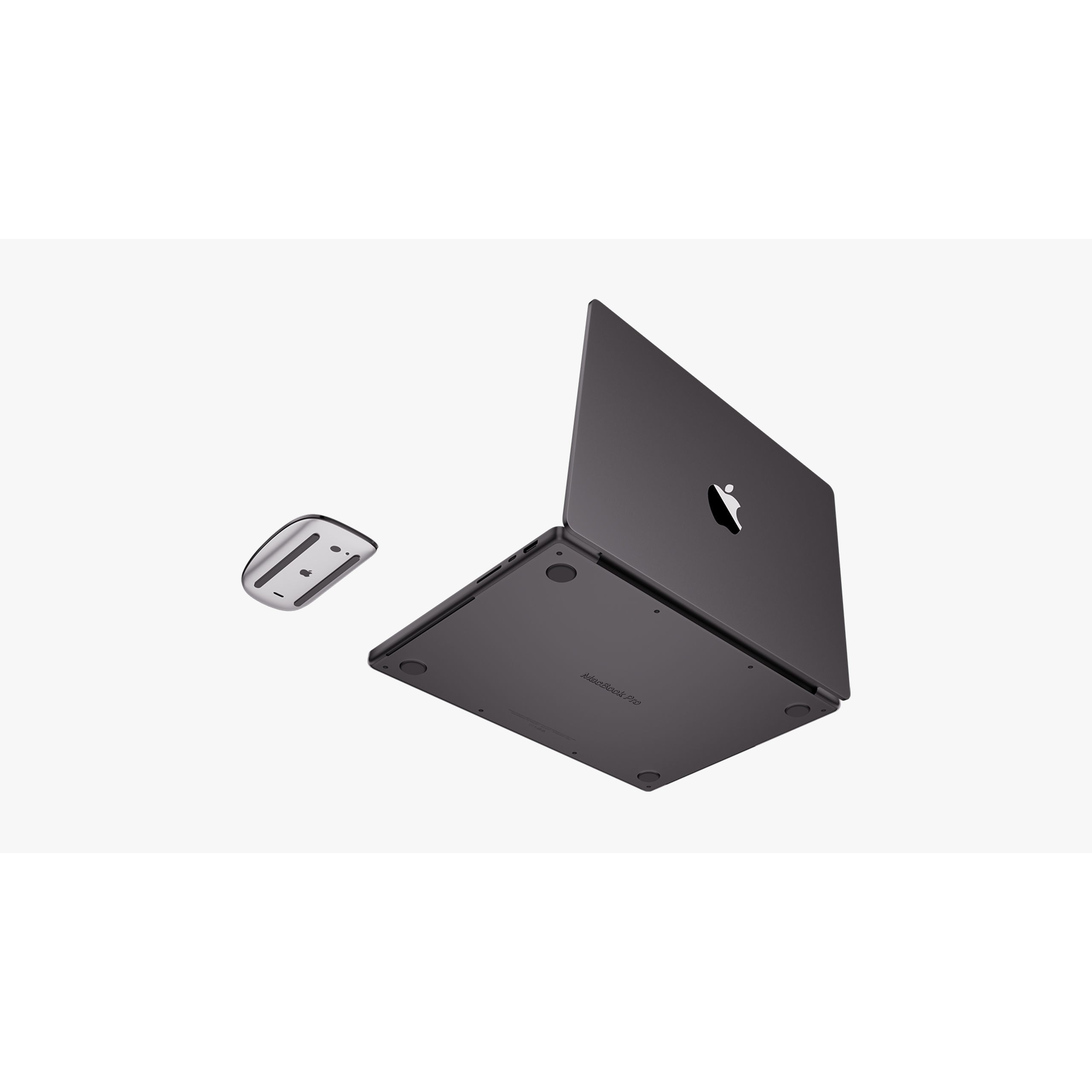 Apple MacBook Pro 14 & 16 inch Space Black - Game-Ready 3D Model - View 19