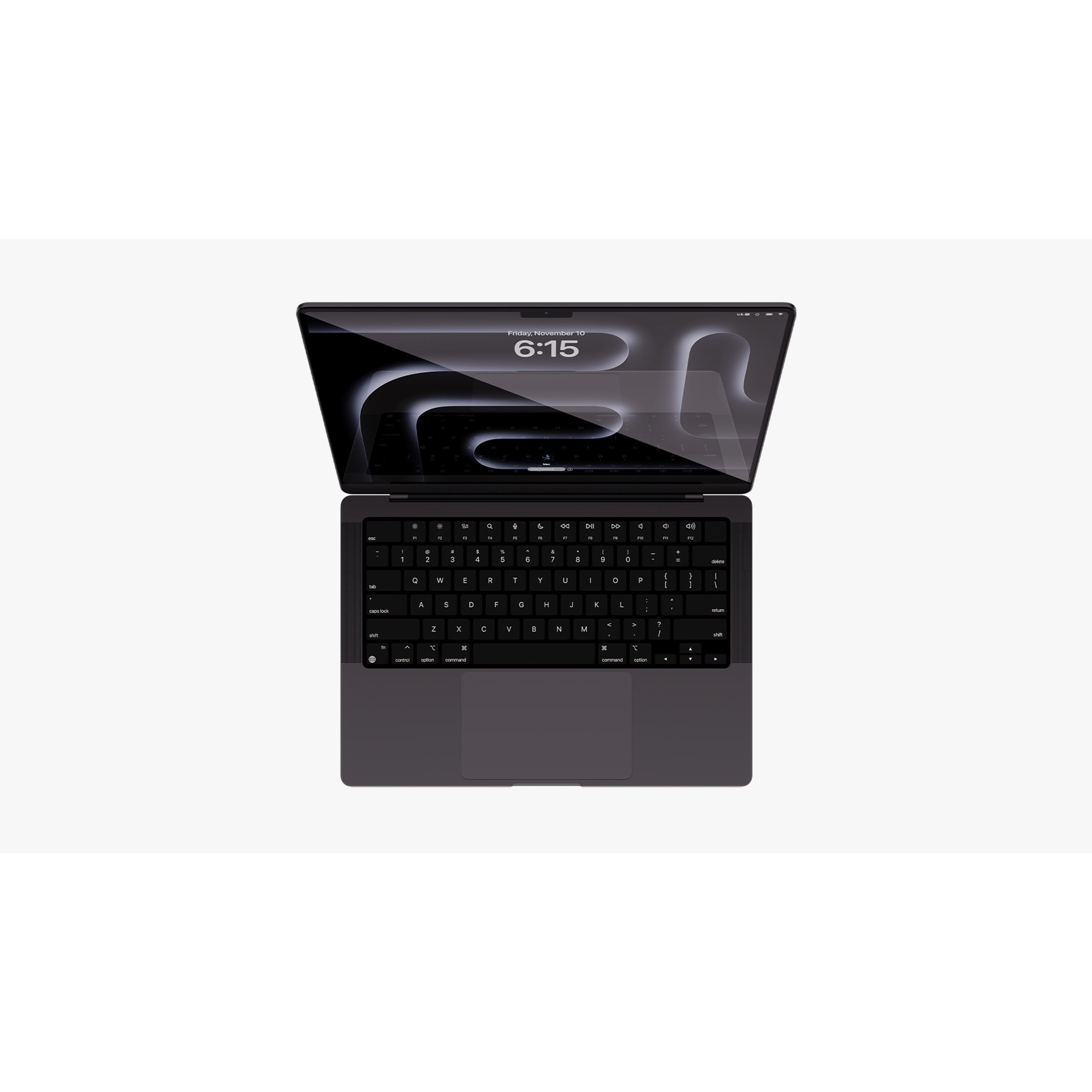 Apple MacBook Pro 14 & 16 inch Space Black - Game-Ready 3D Model - View 25