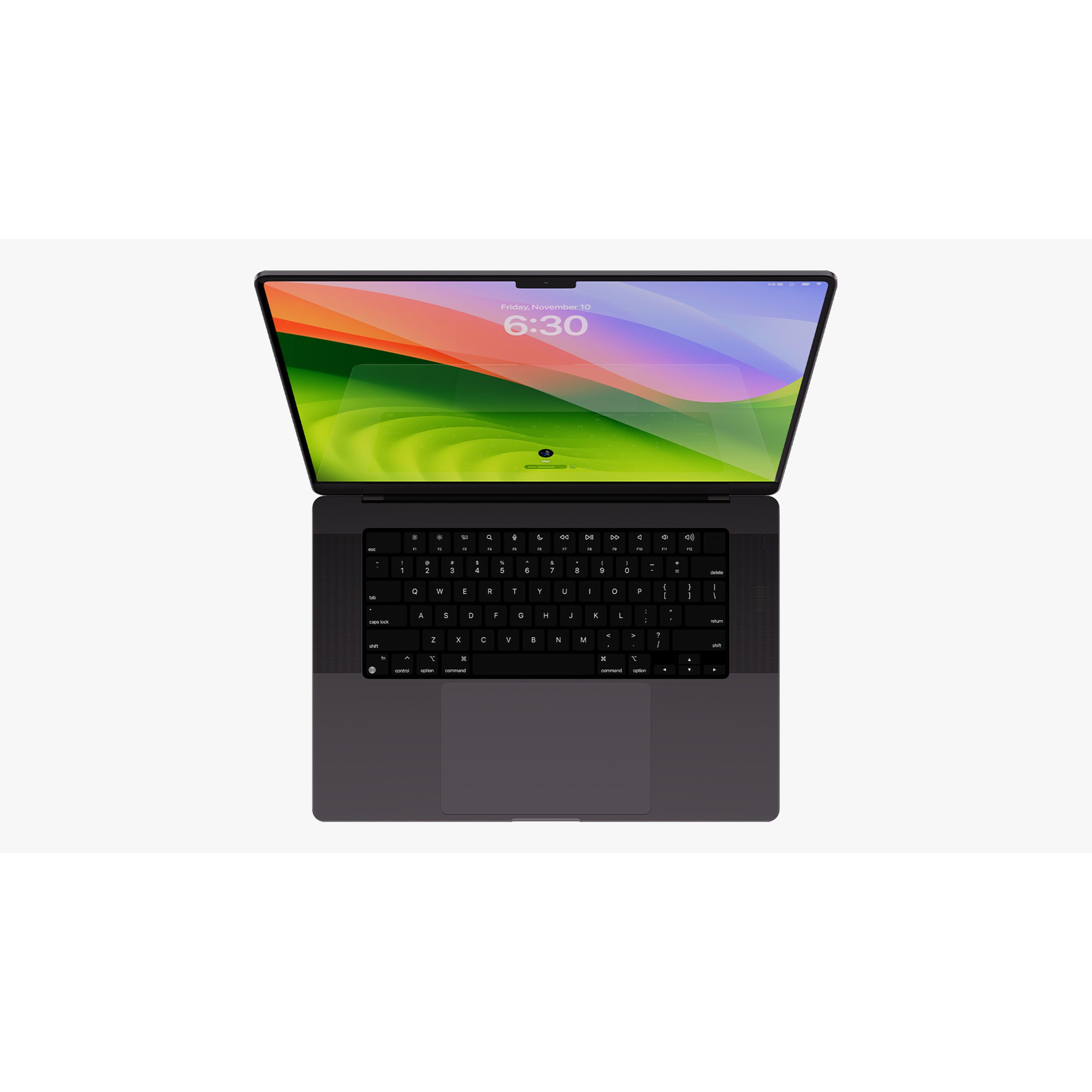 Apple MacBook Pro 14 & 16 inch Space Black - Game-Ready 3D Model - View 26