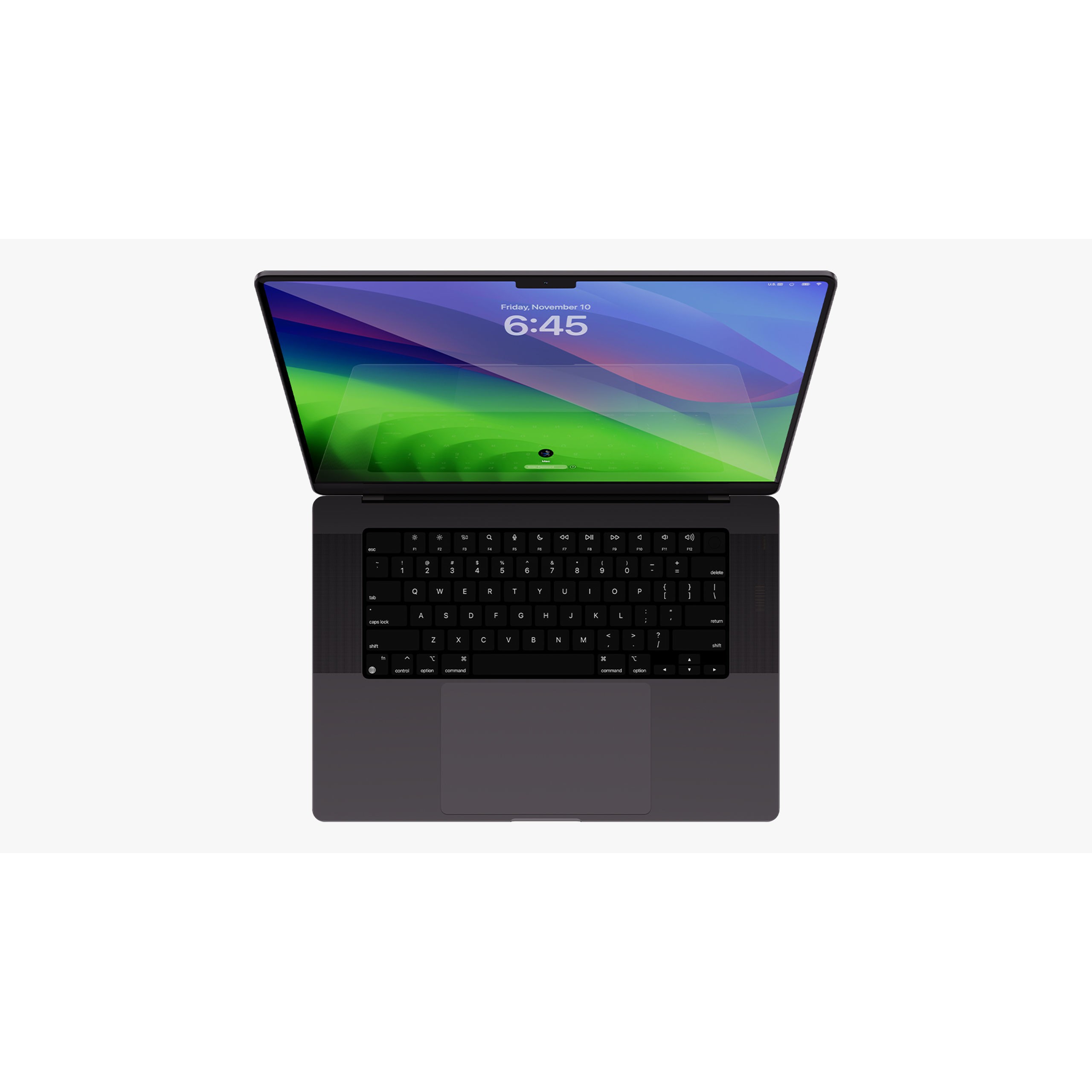 Apple MacBook Pro 14 & 16 inch Space Black - Game-Ready 3D Model - View 28