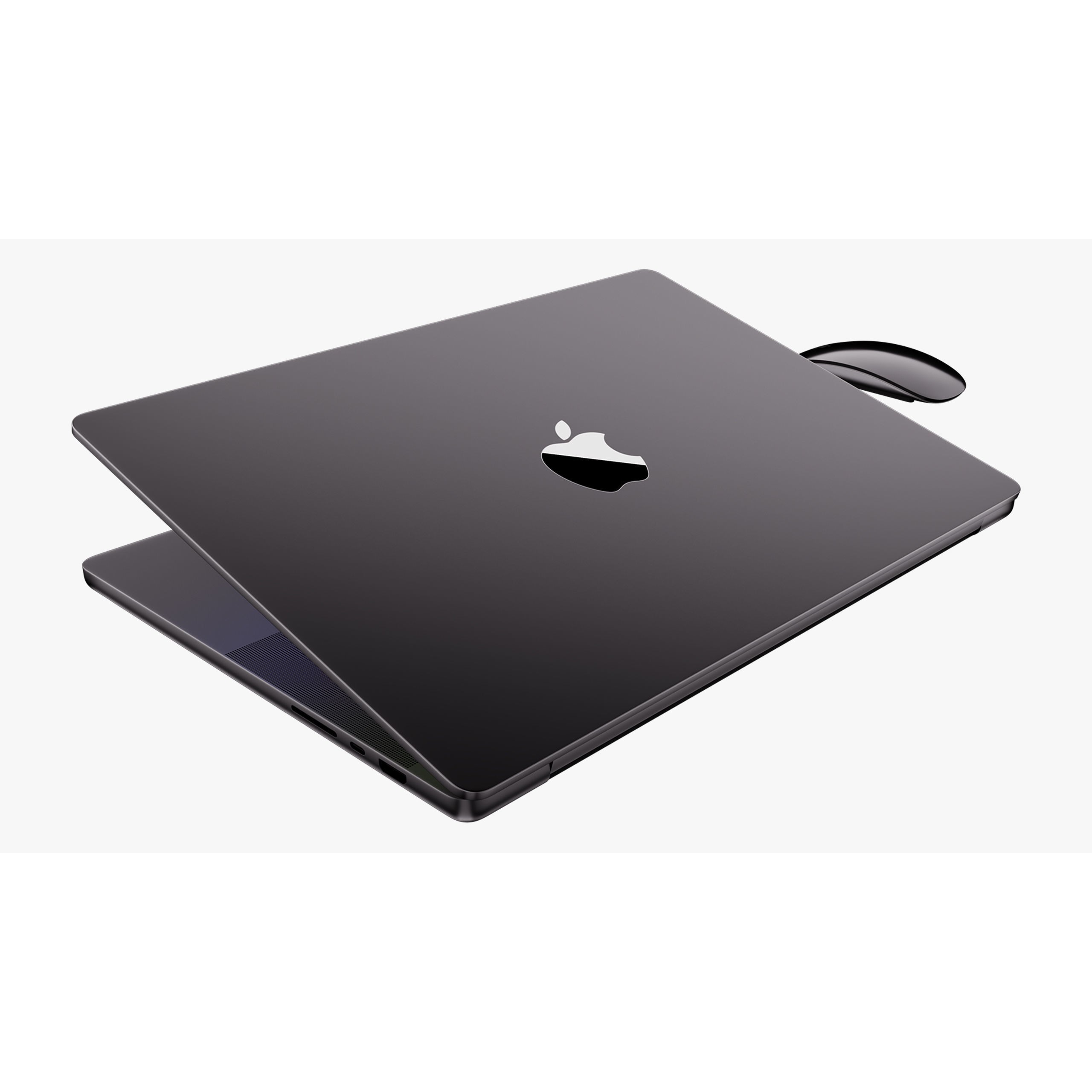 Apple MacBook Pro 14 & 16 inch Space Black - Game-Ready 3D Model - View 30
