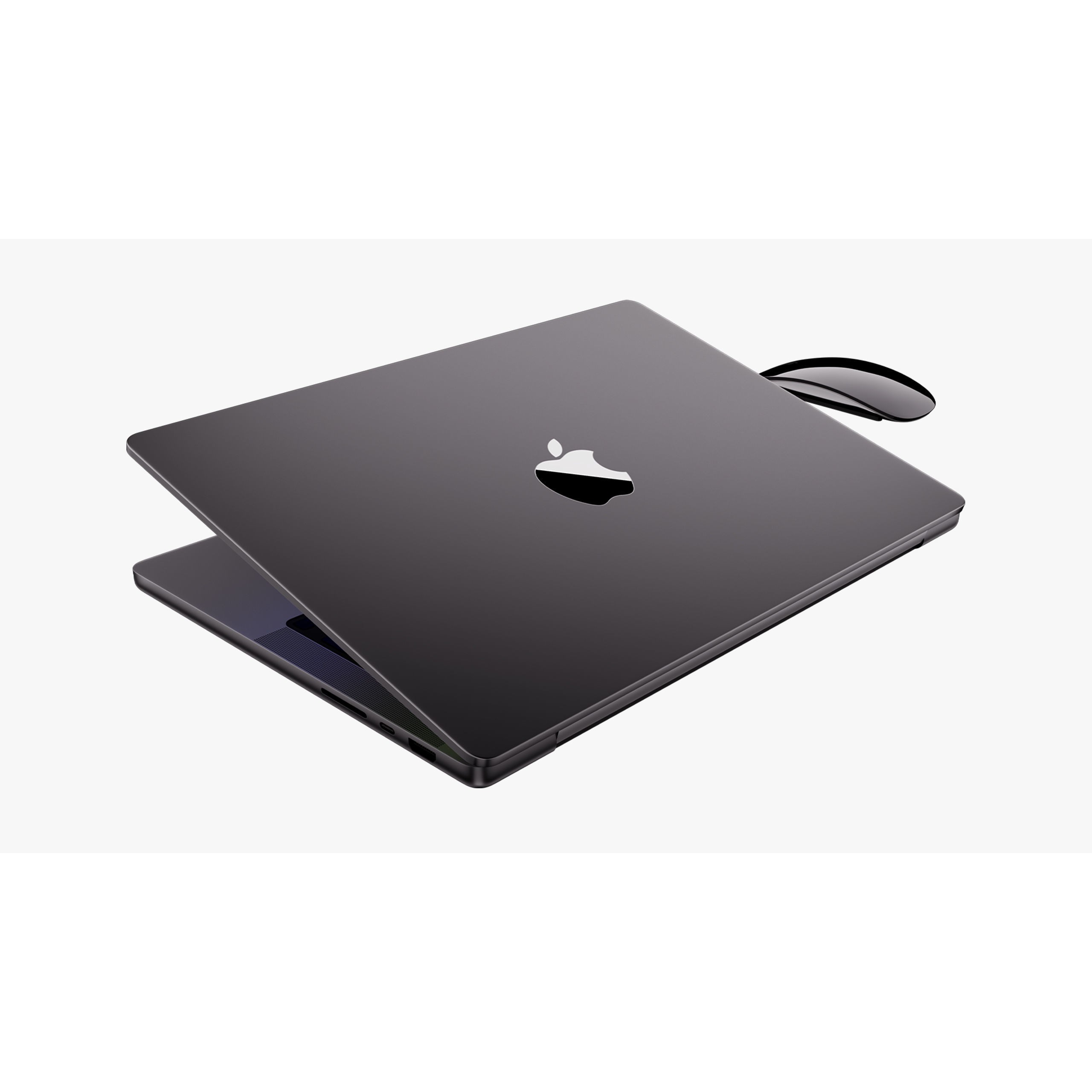 Apple MacBook Pro 14 & 16 inch Space Black - Game-Ready 3D Model - View 31