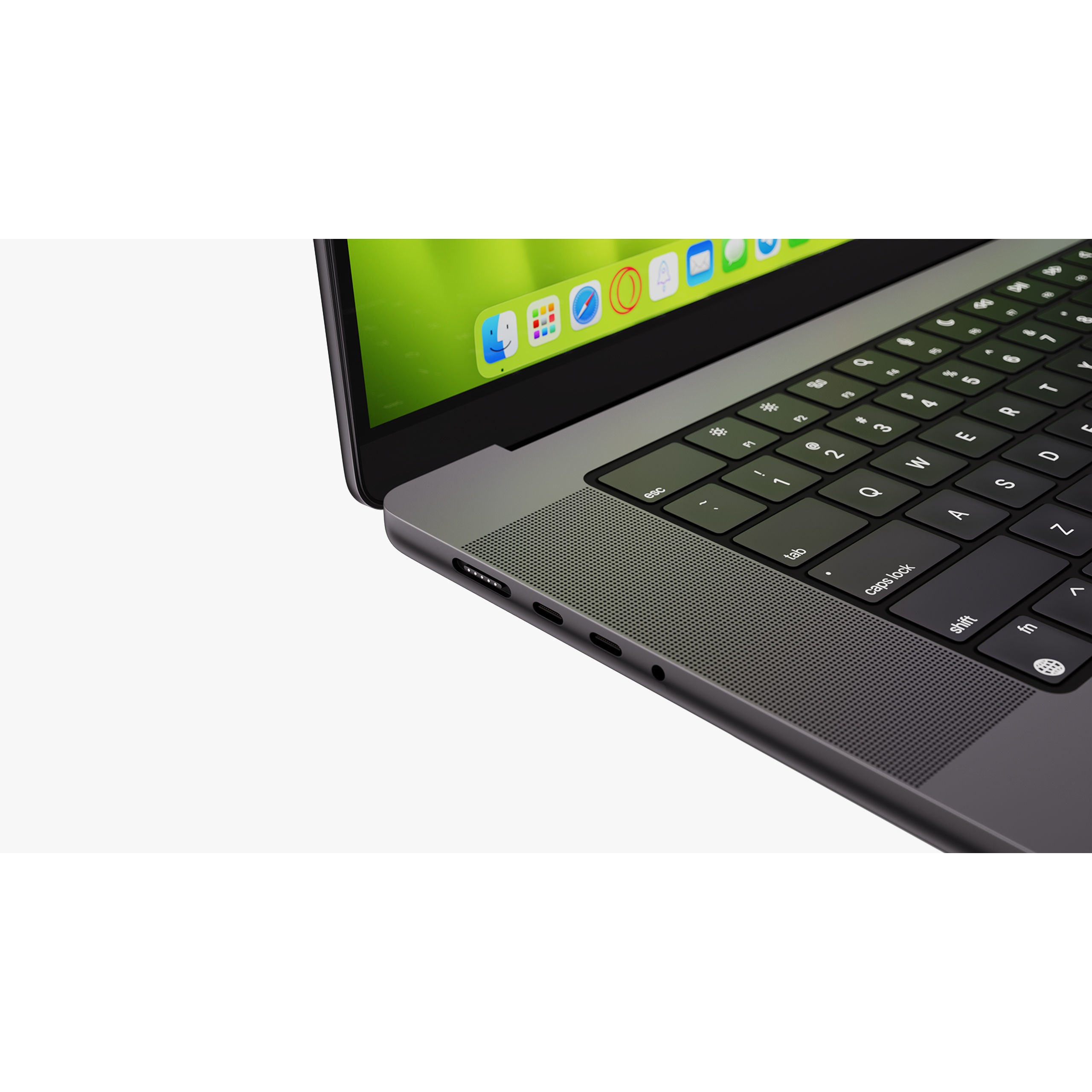 Apple MacBook Pro 14 & 16 inch Space Black - Game-Ready 3D Model - View 41