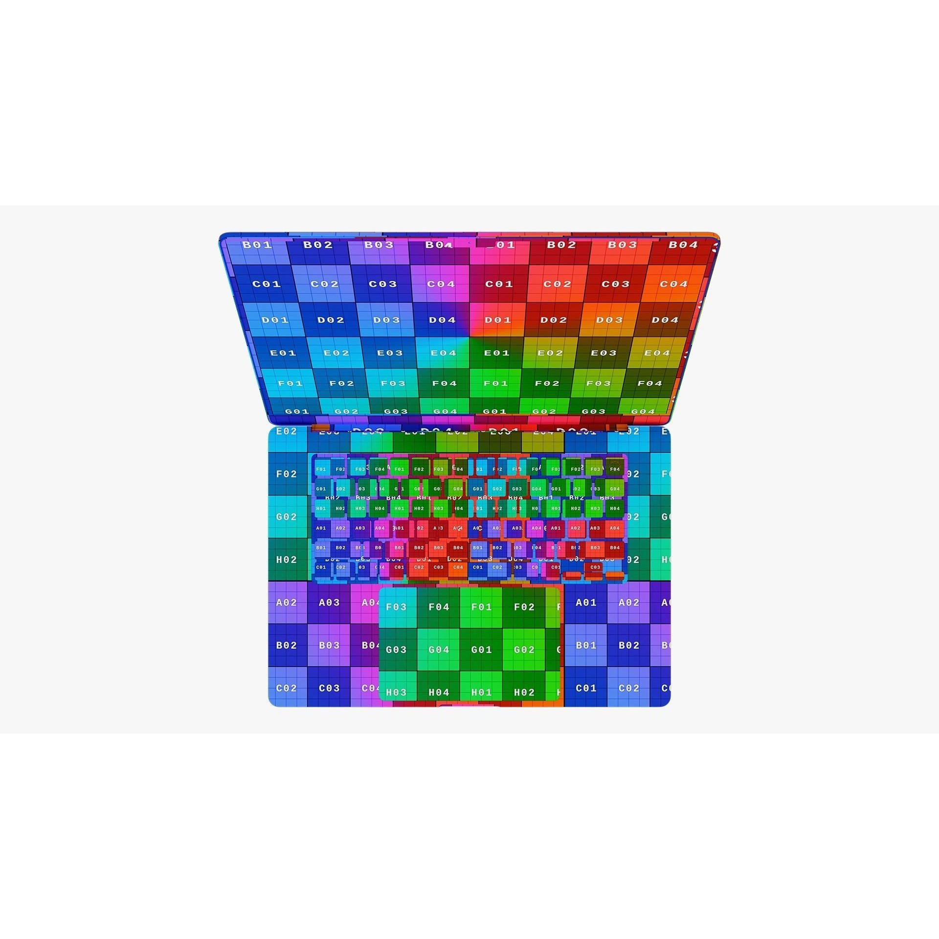 Apple MacBook Pro 14 & 16 inch Space Black - Game-Ready 3D Model - View 50