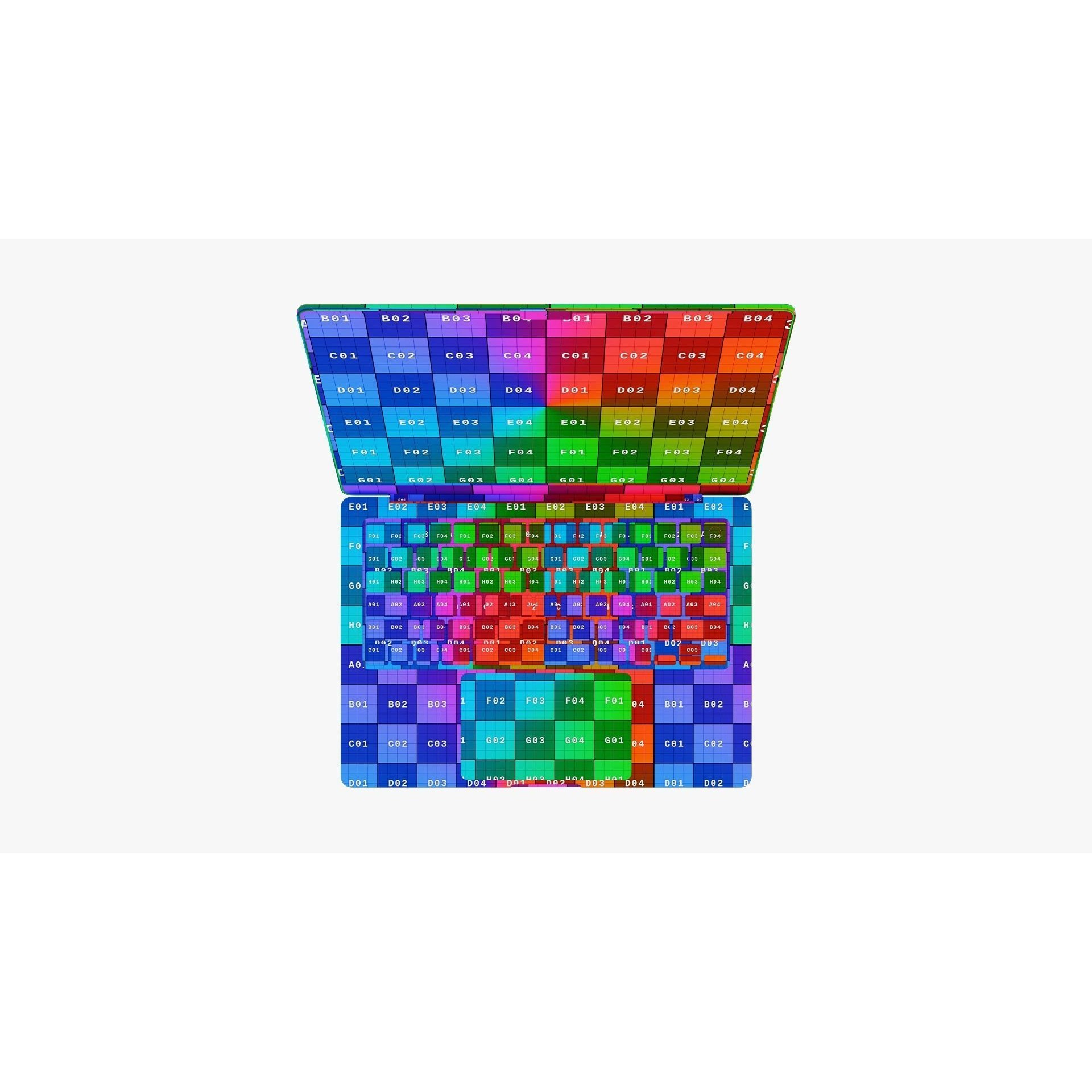 Apple MacBook Pro 14 & 16 inch Space Black - Game-Ready 3D Model - View 51