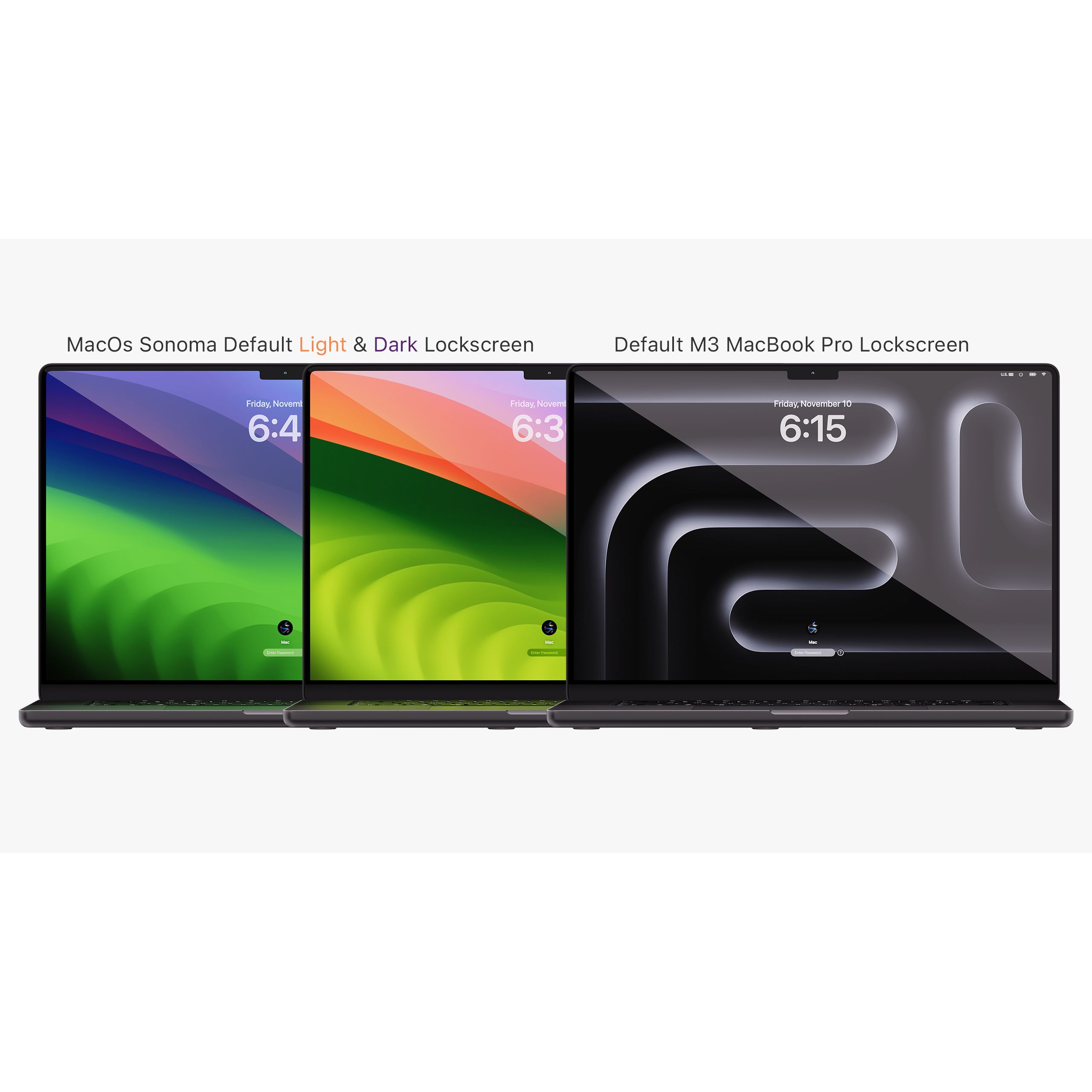 Apple MacBook Pro 14 & 16 inch Space Black - Game-Ready 3D Model - View 6