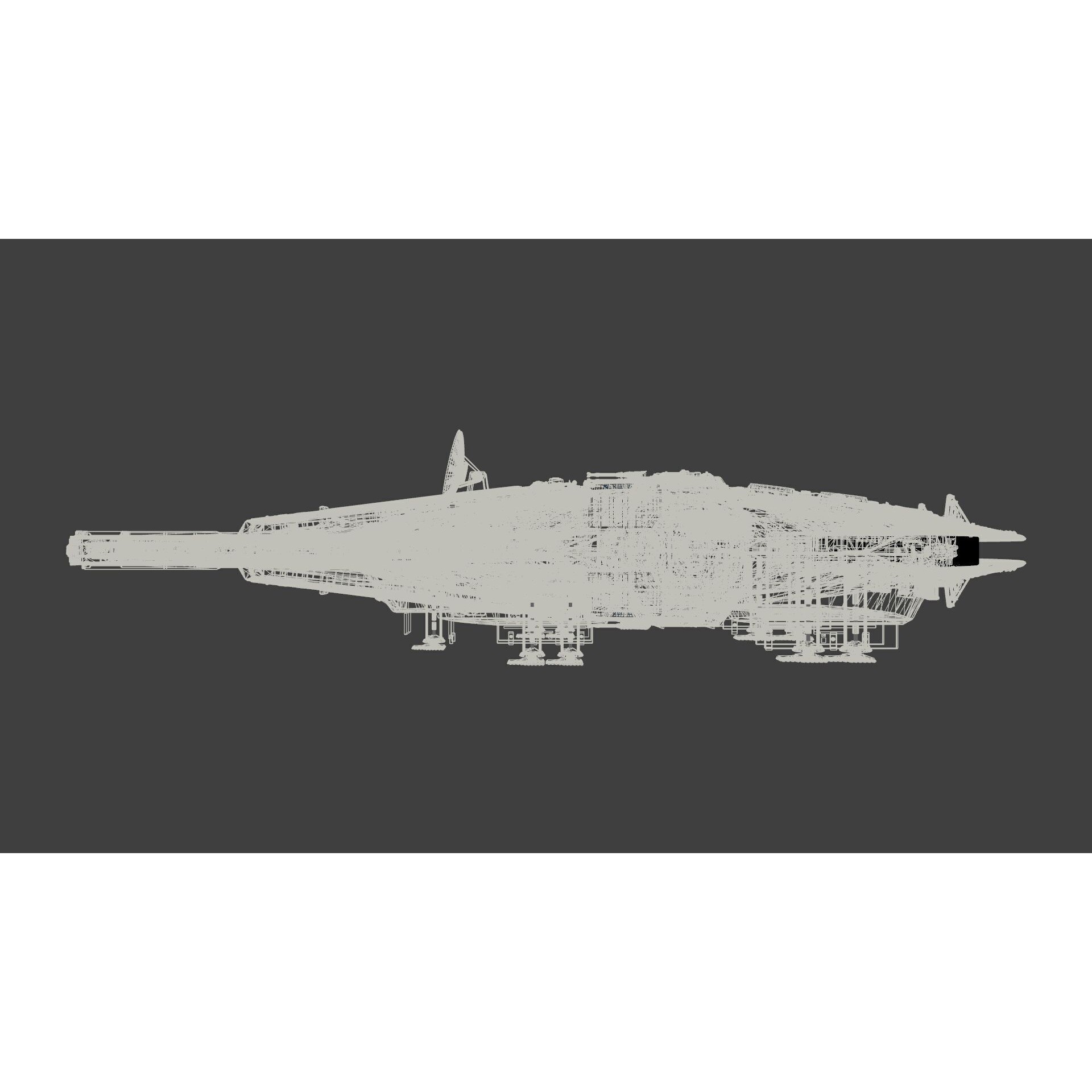 Millennium Falcon - Low-Poly Game-Ready 3D Model