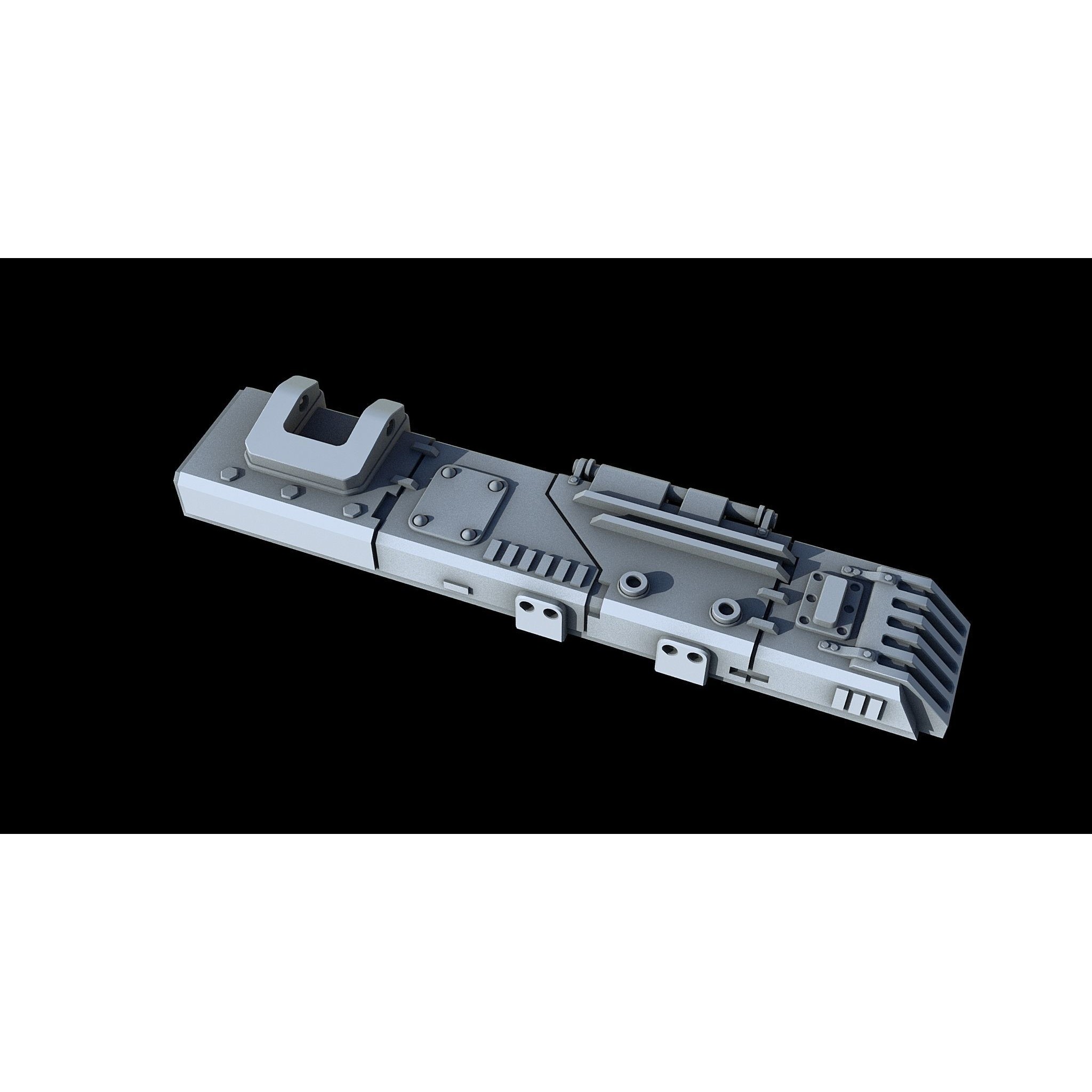 Sci-Fi KitBash and Props Pack Part Three - Game-Ready 3D Model - View 17