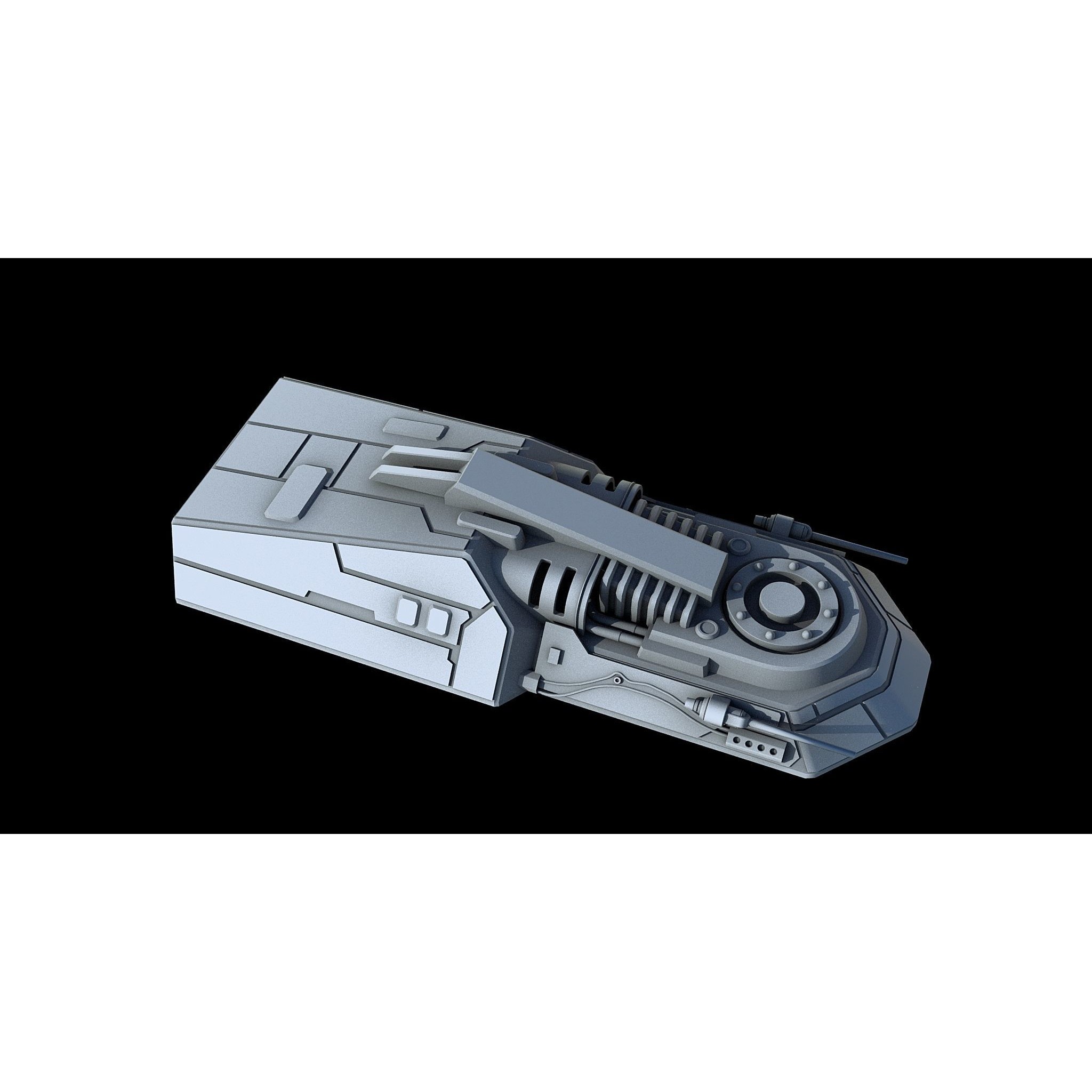 Sci-Fi KitBash and Props Pack Part Three - Game-Ready 3D Model - View 20