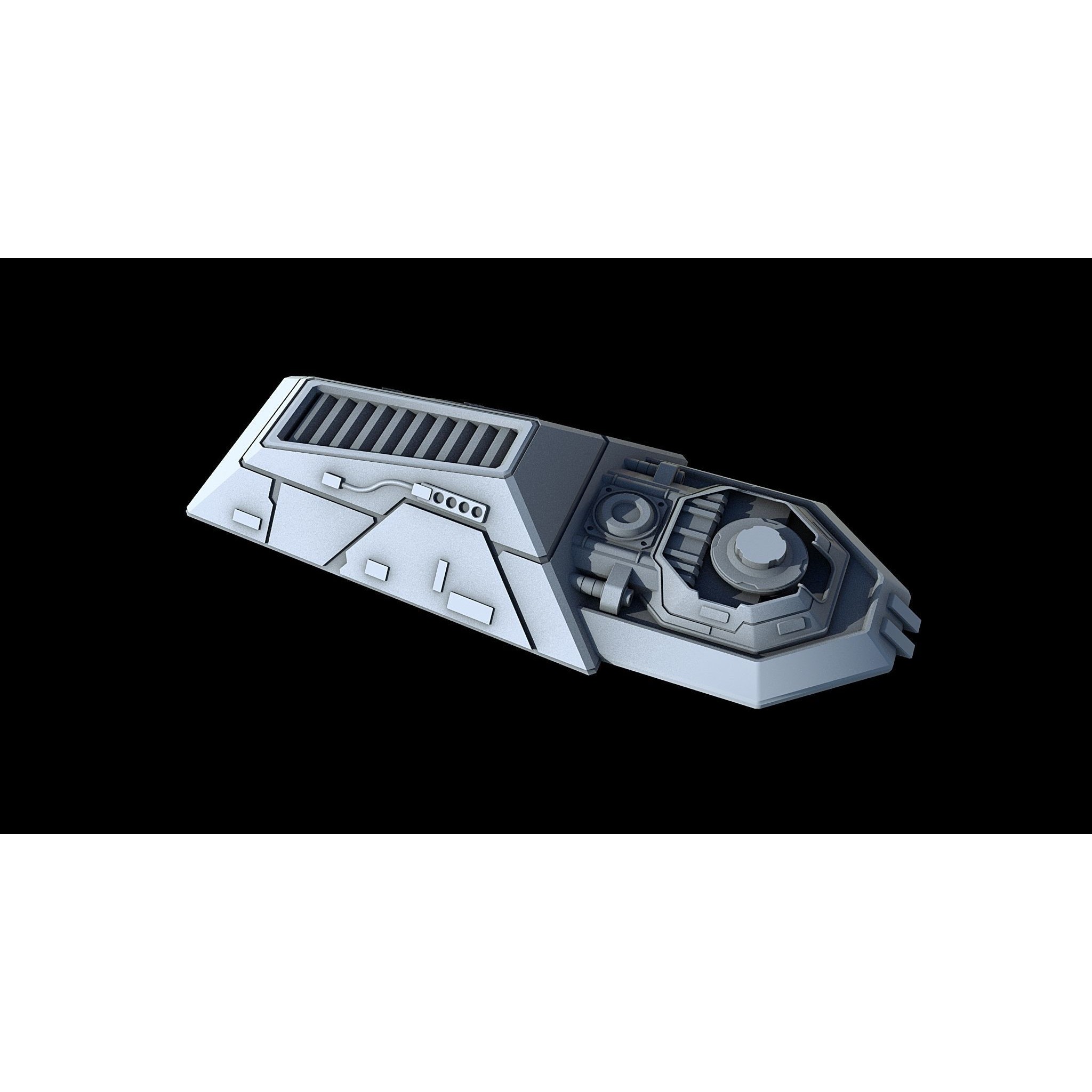 Sci-Fi KitBash and Props Pack Part Three - Game-Ready 3D Model - View 21