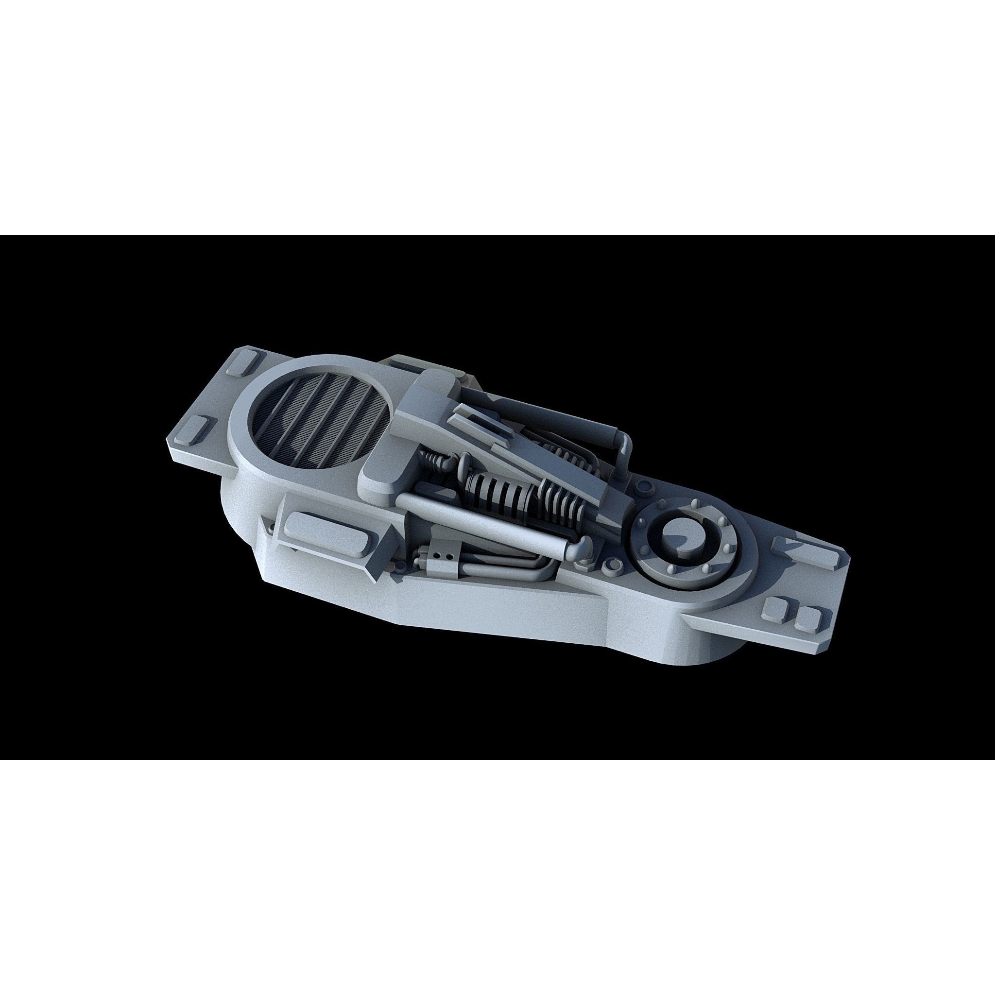 Sci-Fi KitBash and Props Pack Part Three - Game-Ready 3D Model - View 22