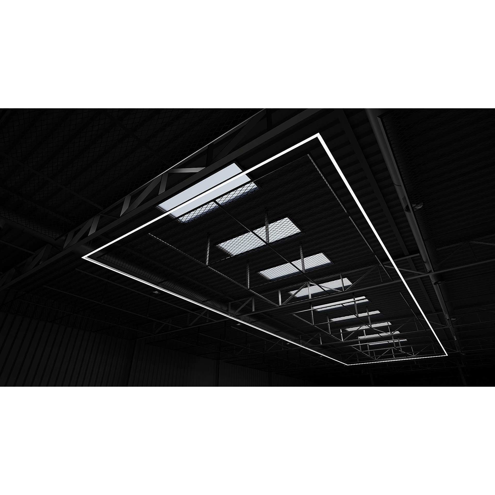 Hangar Interior - Low-Poly Game-Ready 3D Model - View 6