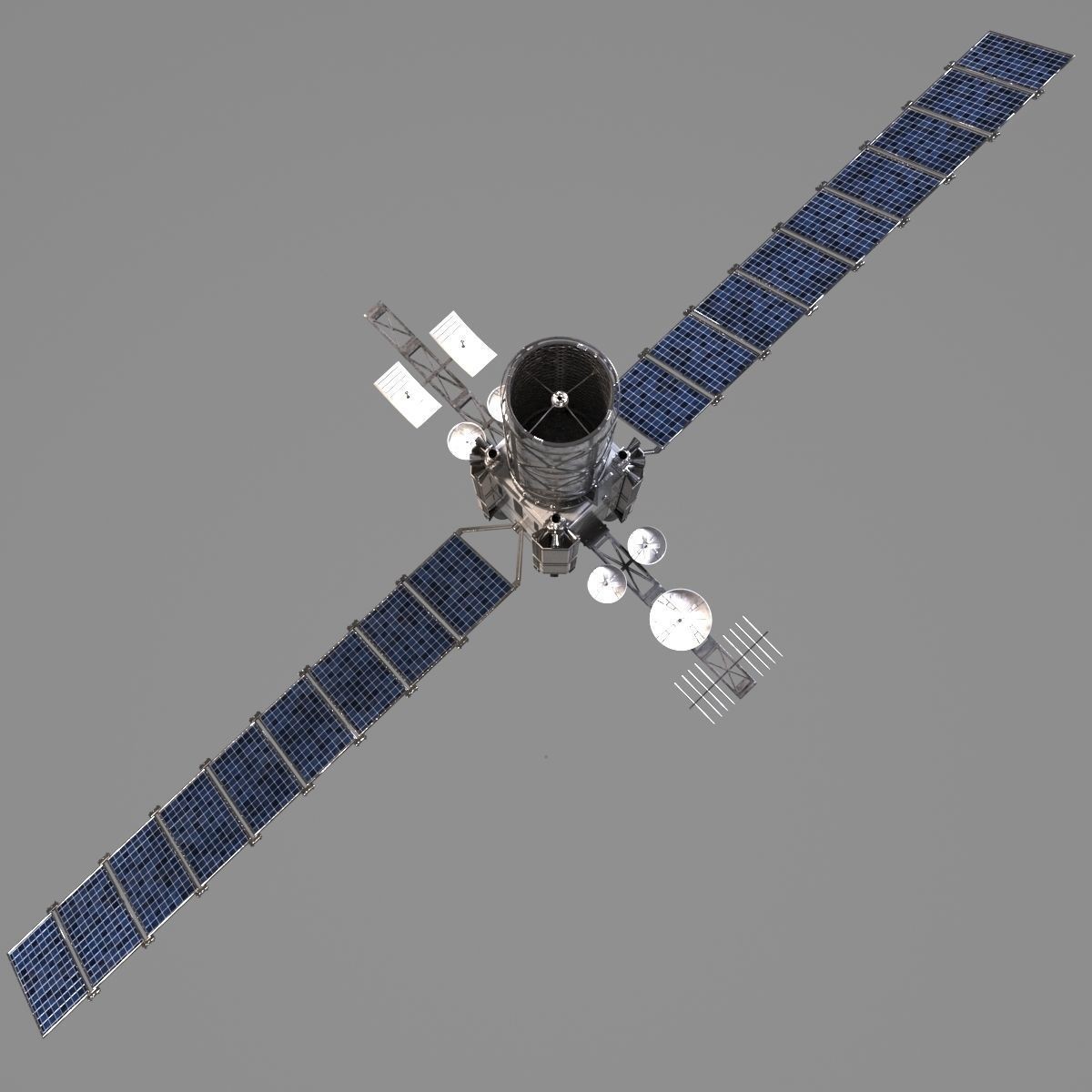 Satellite - High-Quality Subdivision Ready 3D Model - View 8