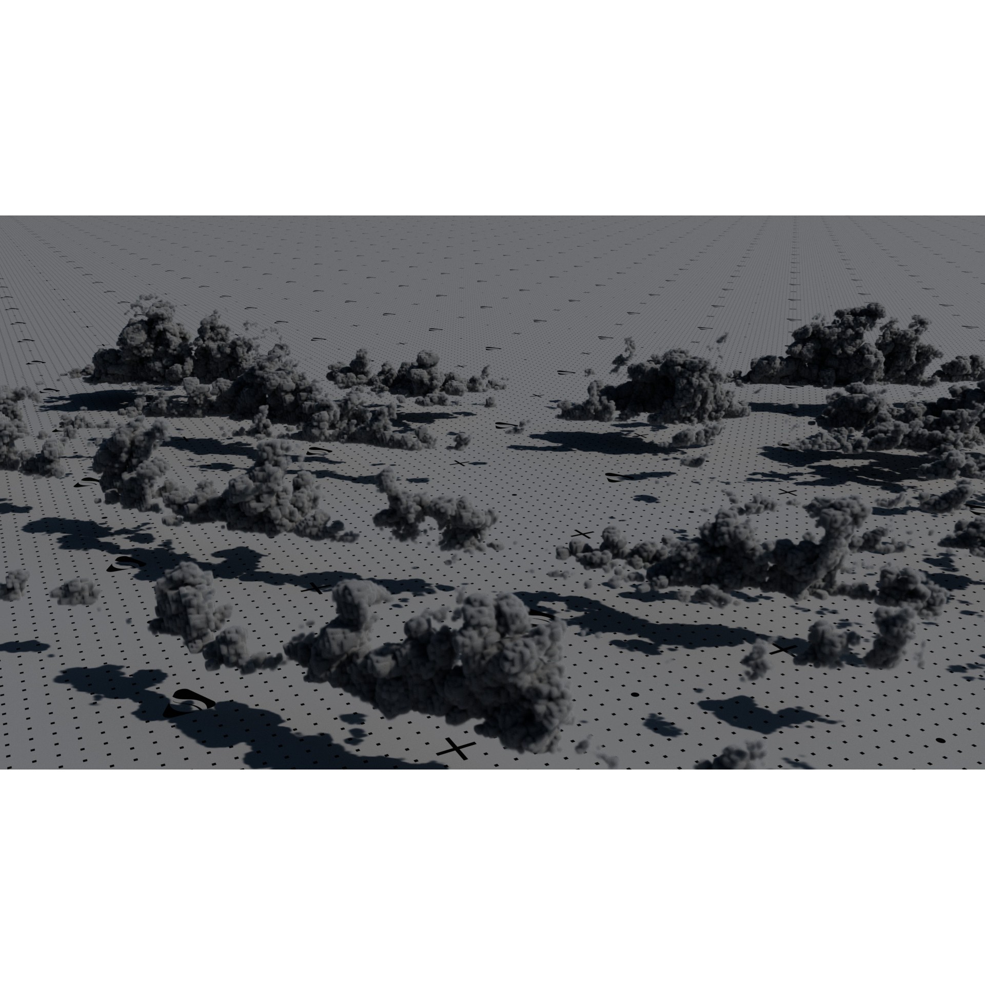 VDB Cumulonimbus Cloud Field - Ultra-High Resolution 3D Model