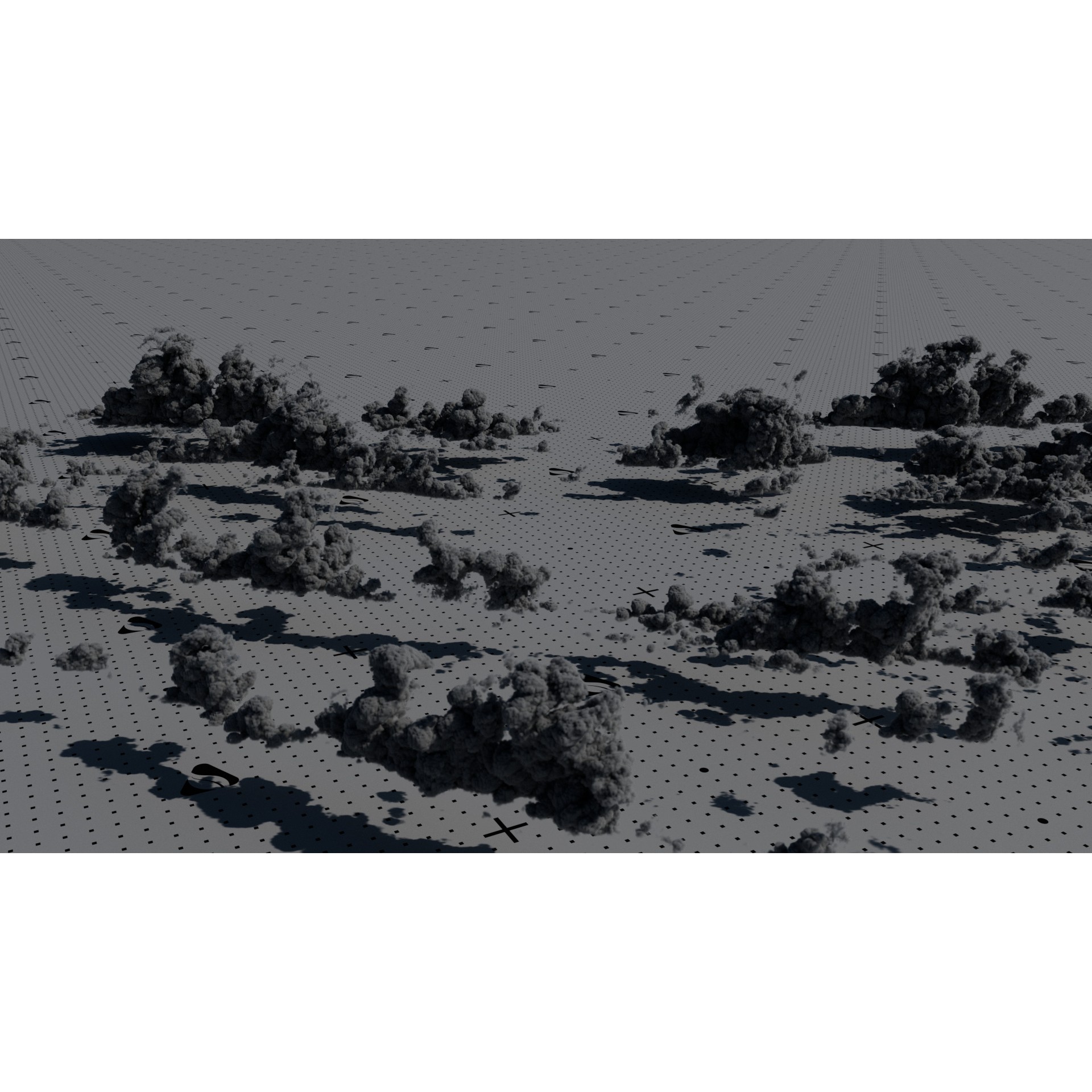 VDB Cumulonimbus Cloud Field - Ultra-High Resolution 3D Model - View 12