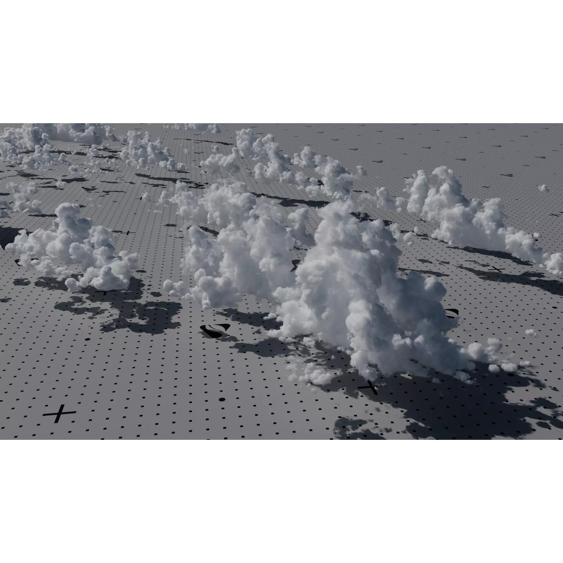 VDB Cumulonimbus Cloud Field - Ultra-High Resolution 3D Model - View 2