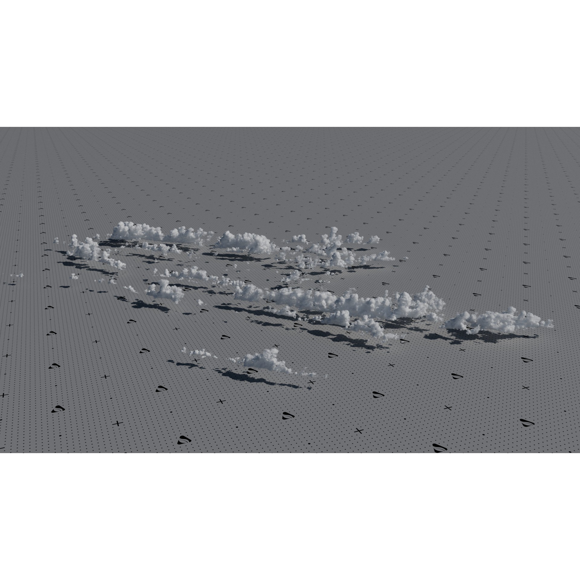 VDB Cumulonimbus Cloud Field - Ultra-High Resolution 3D Model - View 4