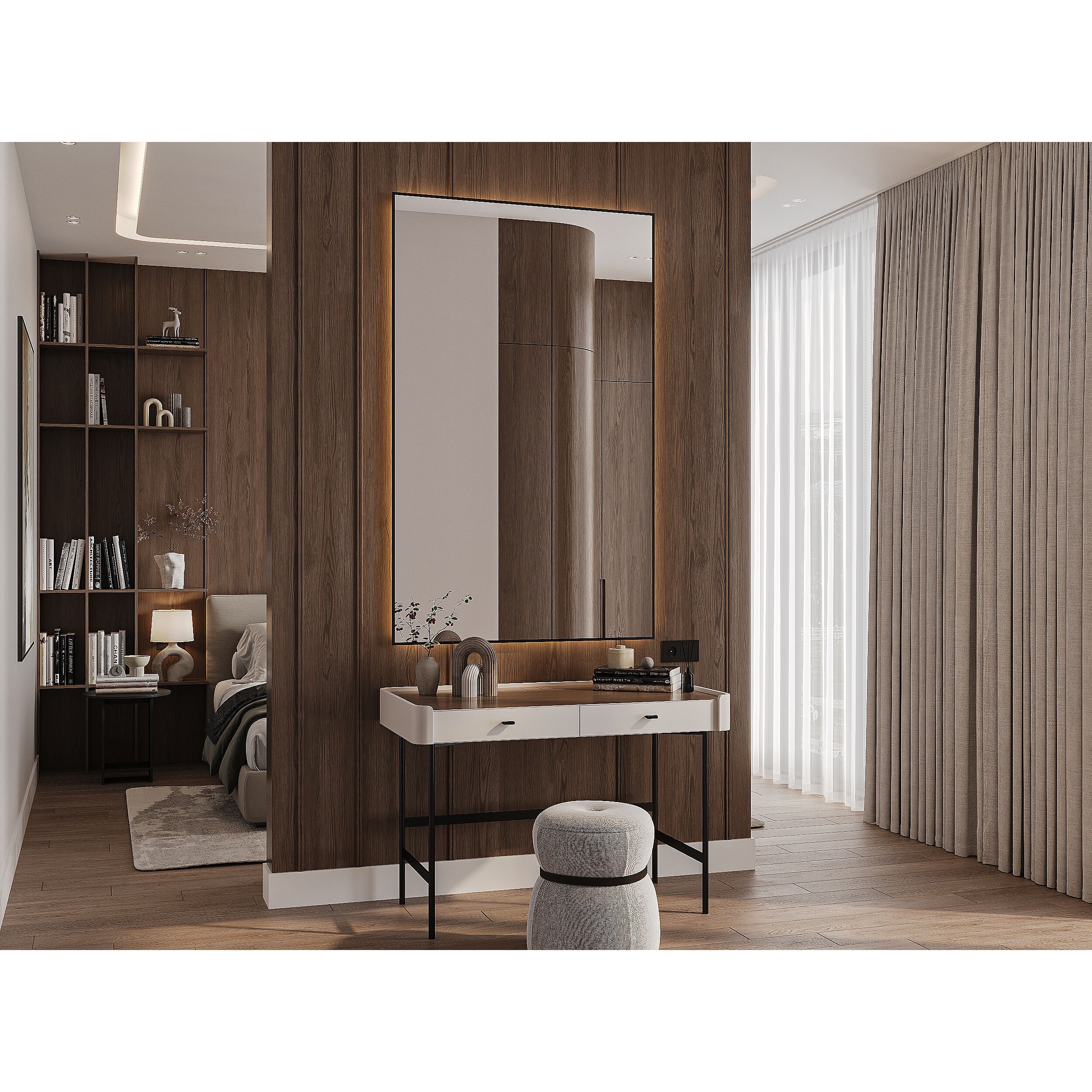 Modern Apartment Interior - Detailed 3D Model - View 12