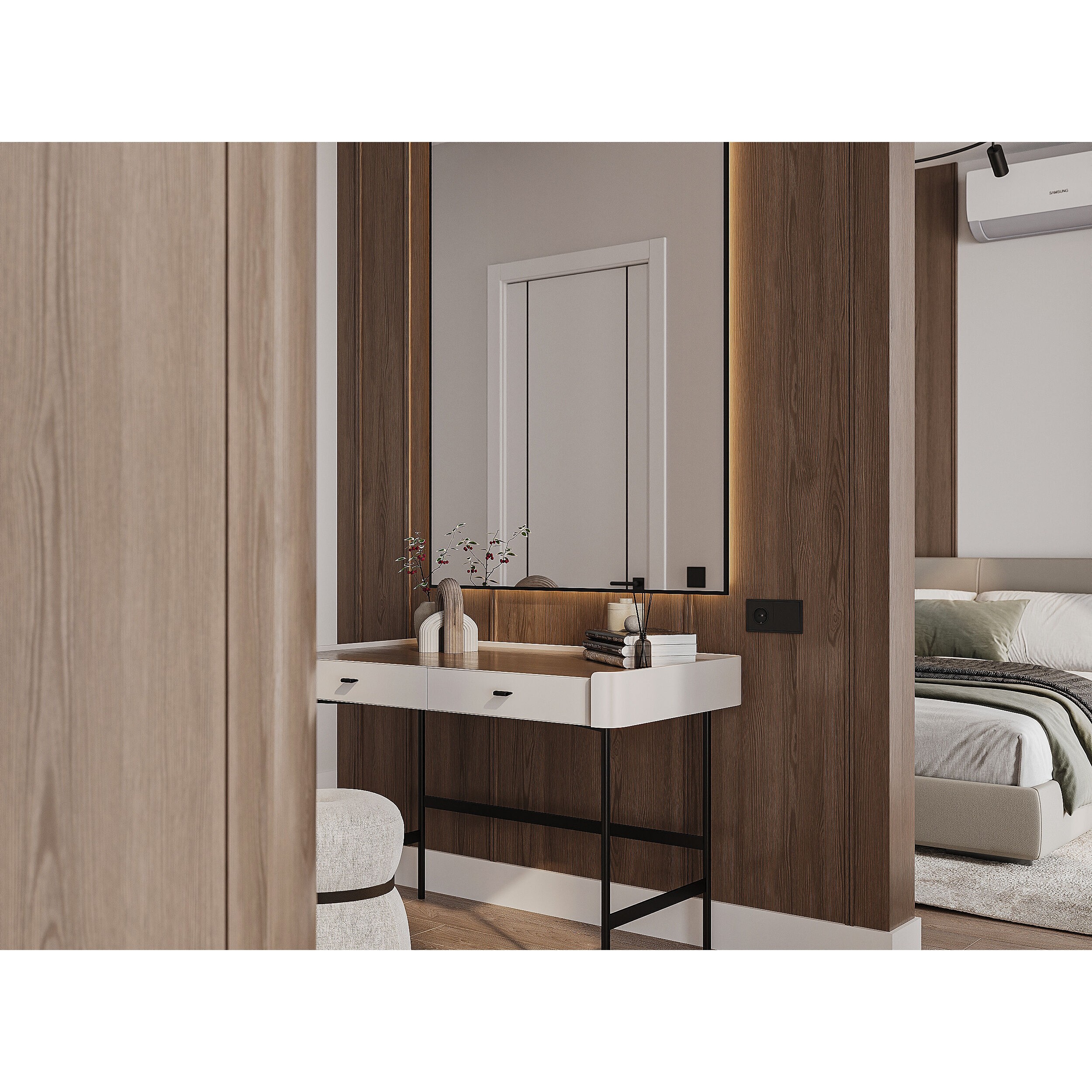 Modern Apartment Interior - Detailed 3D Model - View 13