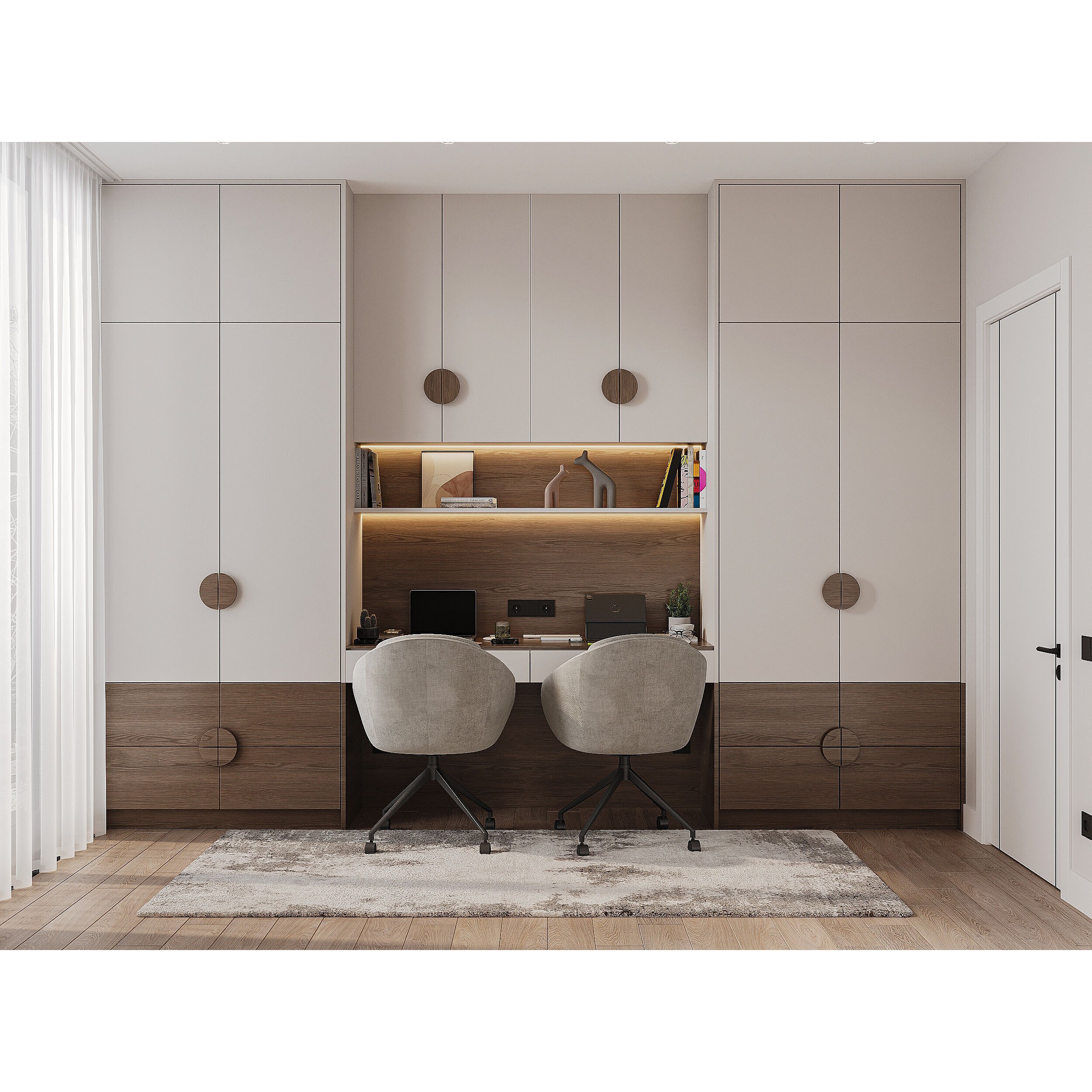 Modern Apartment Interior - Detailed 3D Model - View 16