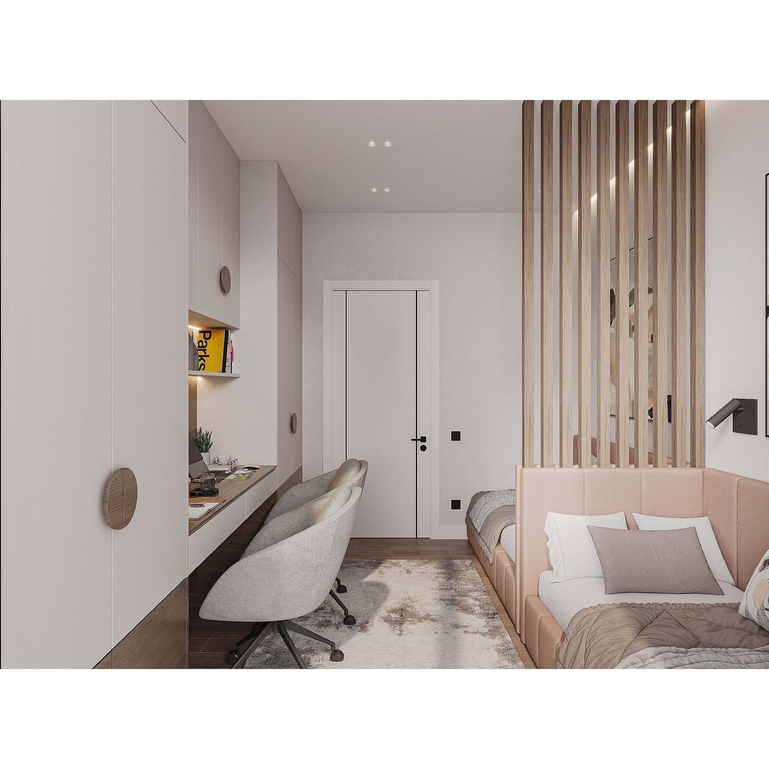 Modern Apartment Interior - Detailed 3D Model - View 18