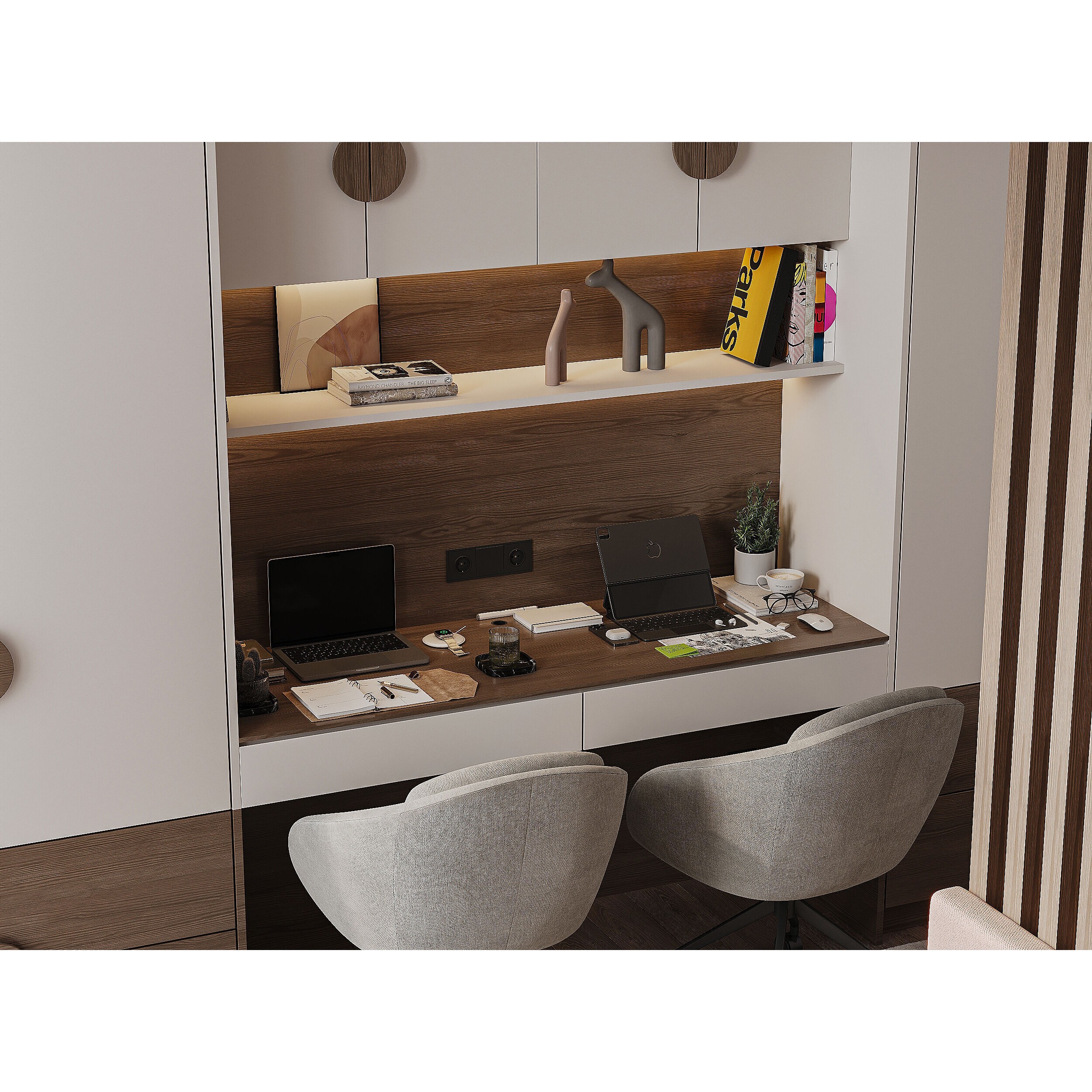 Modern Apartment Interior - Detailed 3D Model - View 20