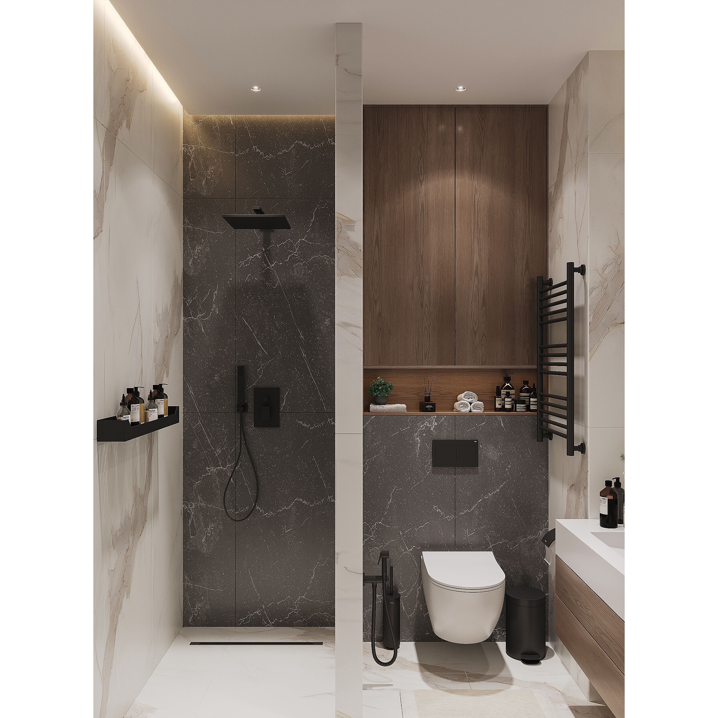 Modern Apartment Interior - Detailed 3D Model - View 22