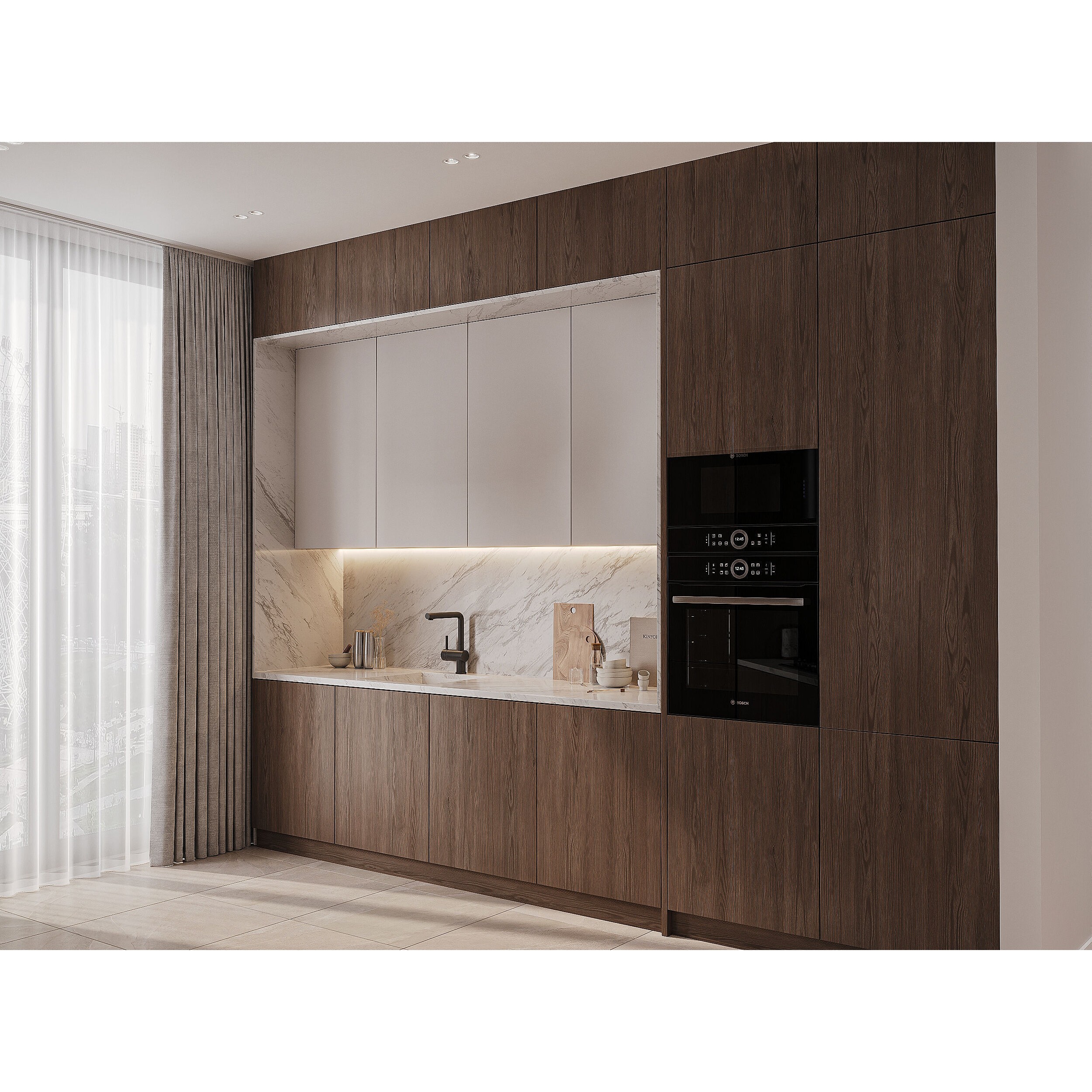 Modern Apartment Interior - Detailed 3D Model - View 29