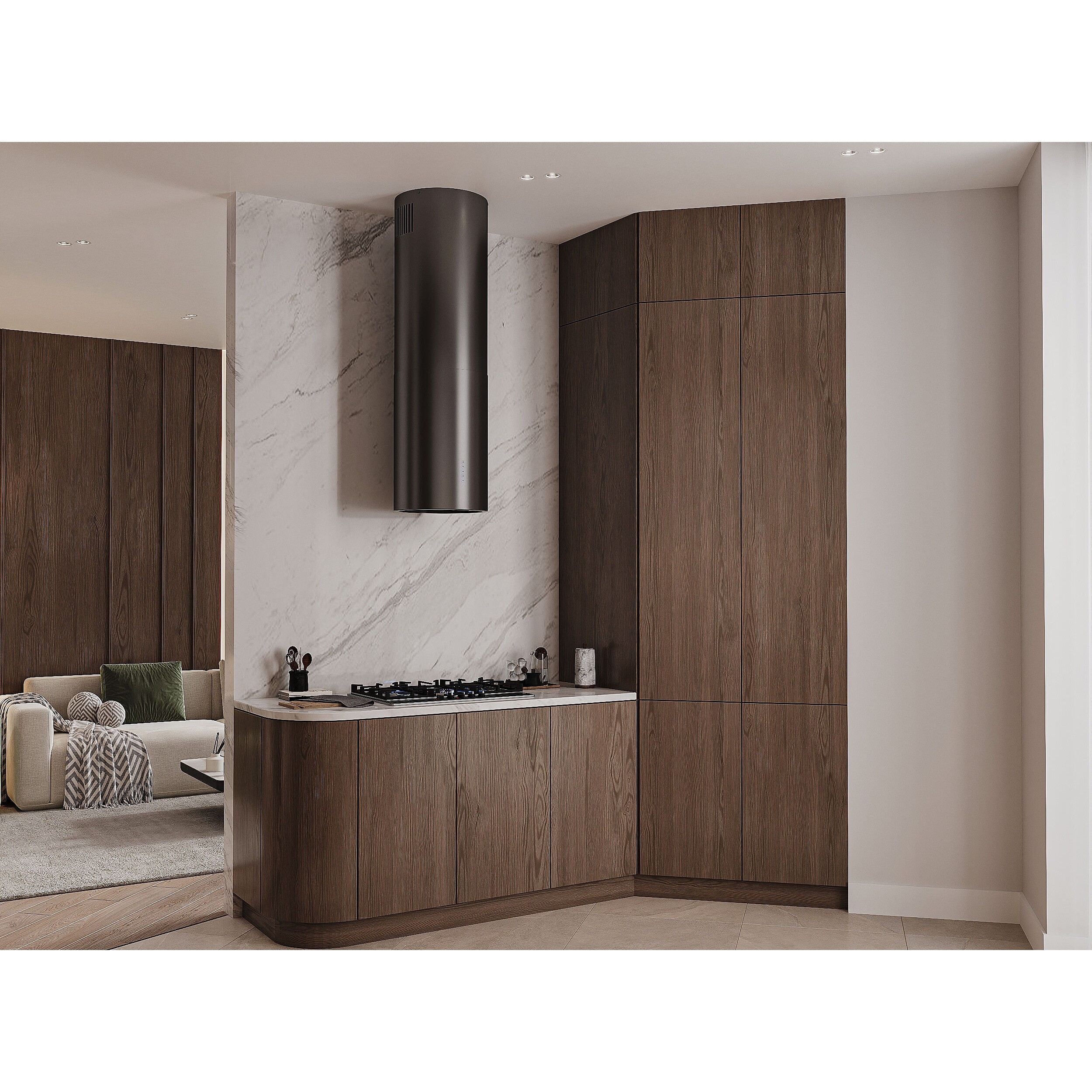 Modern Apartment Interior - Detailed 3D Model - View 30