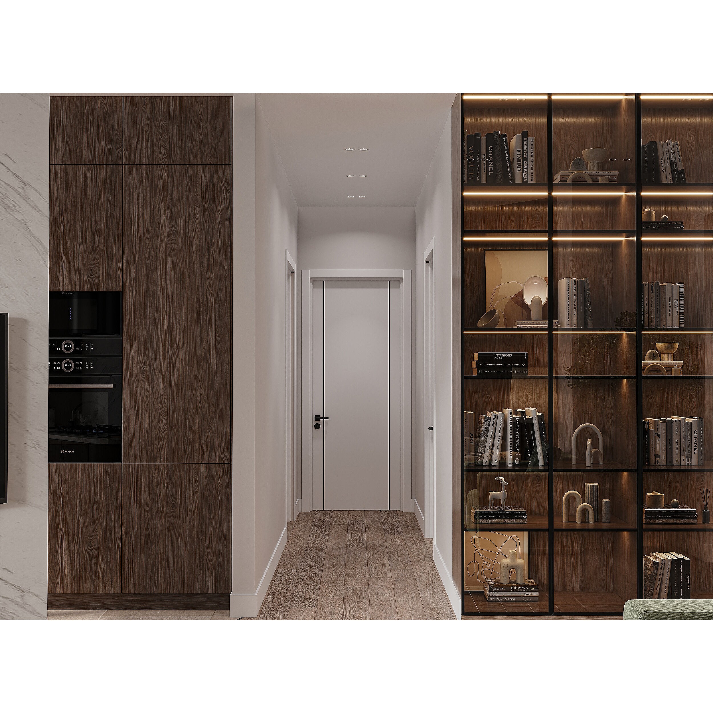 Modern Apartment Interior - Detailed 3D Model - View 33