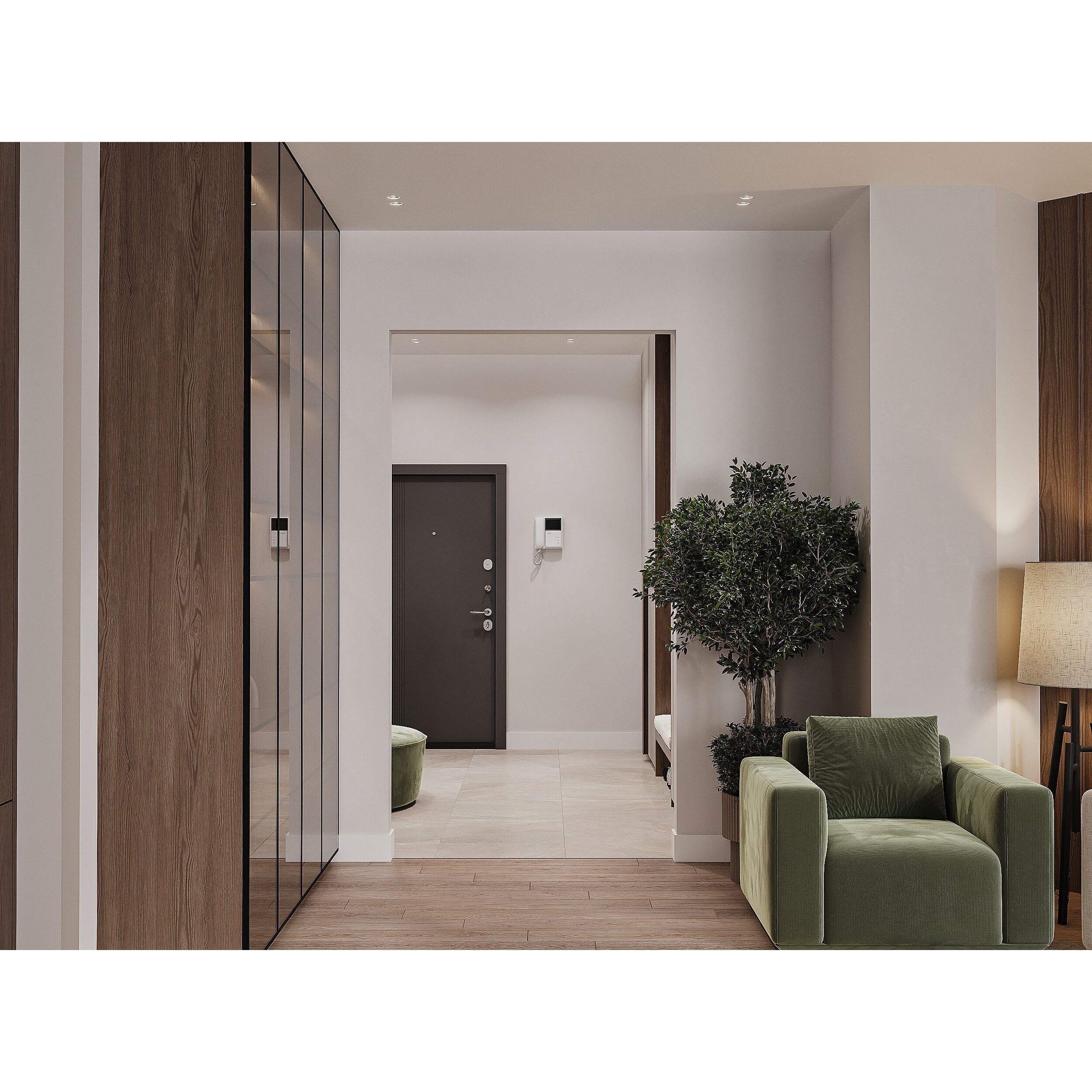 Modern Apartment Interior - Detailed 3D Model - View 34