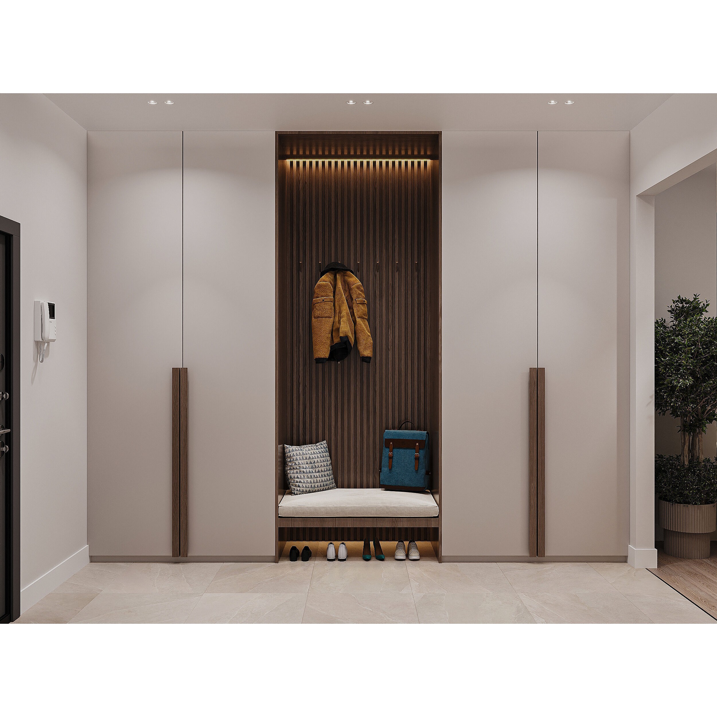 Modern Apartment Interior - Detailed 3D Model - View 35