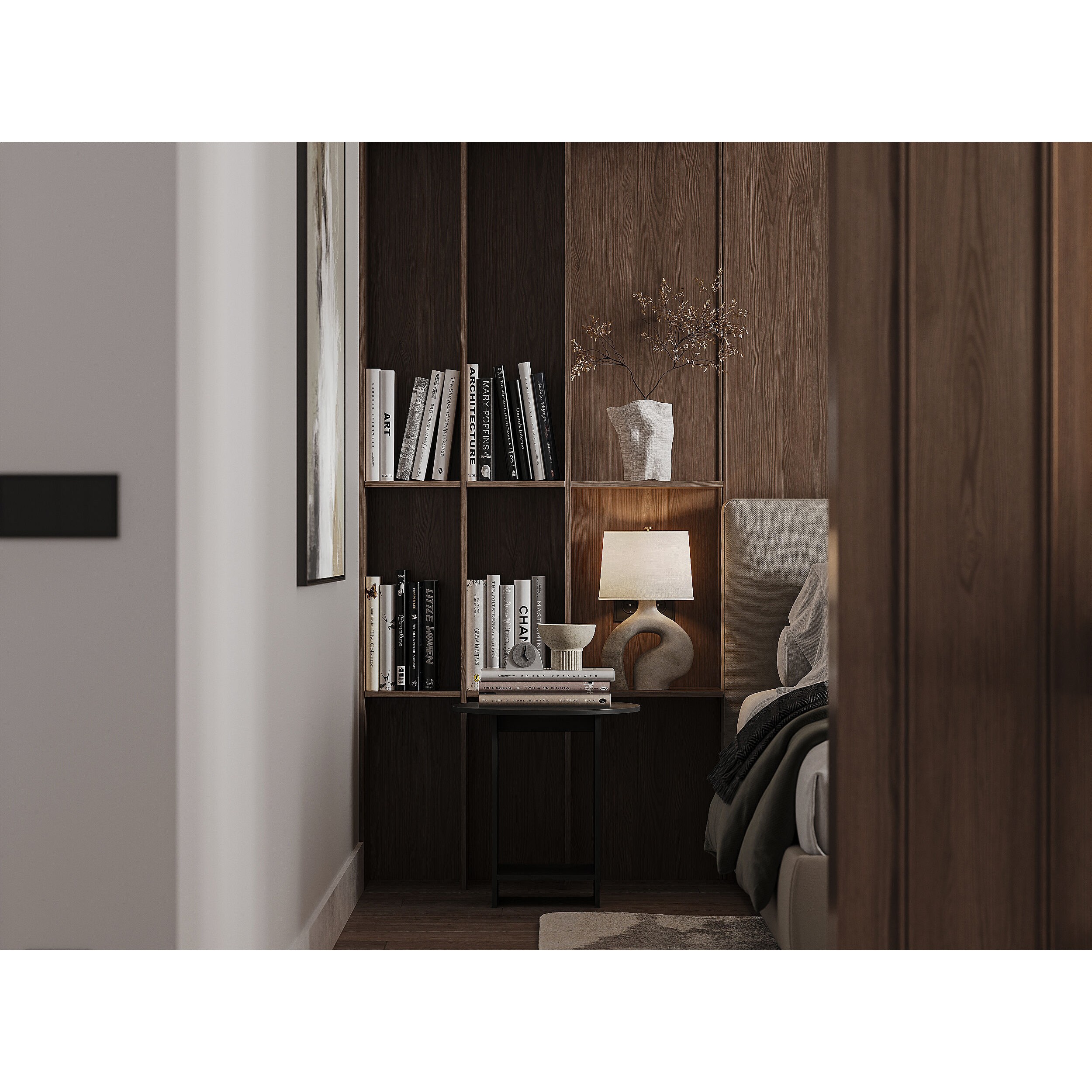 Modern Apartment Interior - Detailed 3D Model - View 6