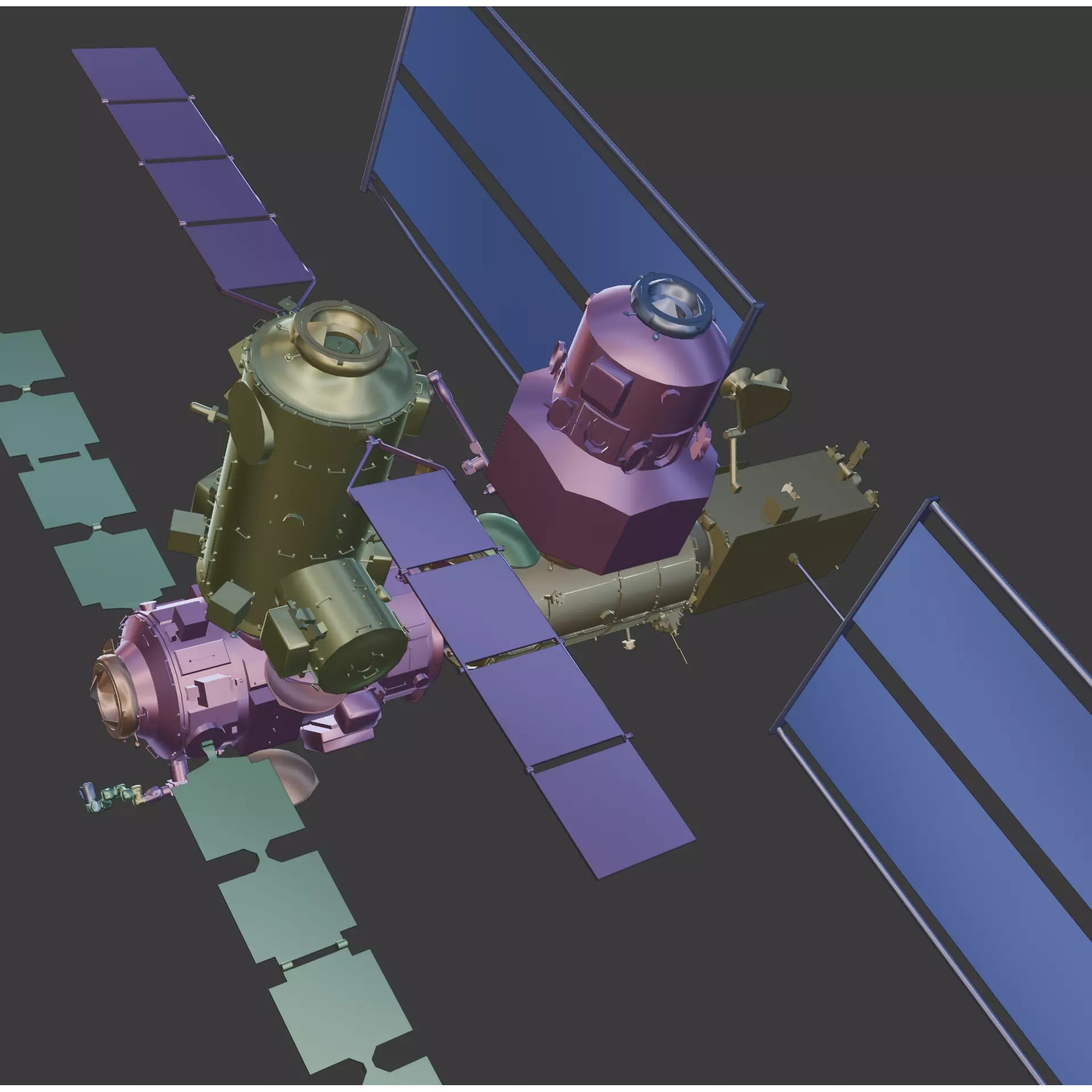 Gateway Lunar Space Station - Game-Ready 3D Model - View 8