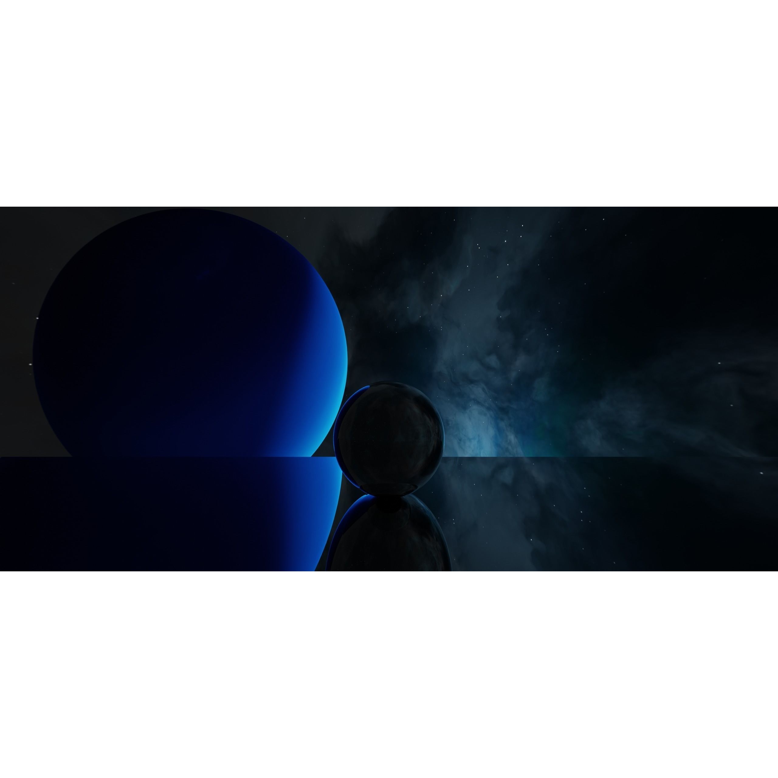 Cosmos Environment HDRI - Low-Poly 3D Model - View 11