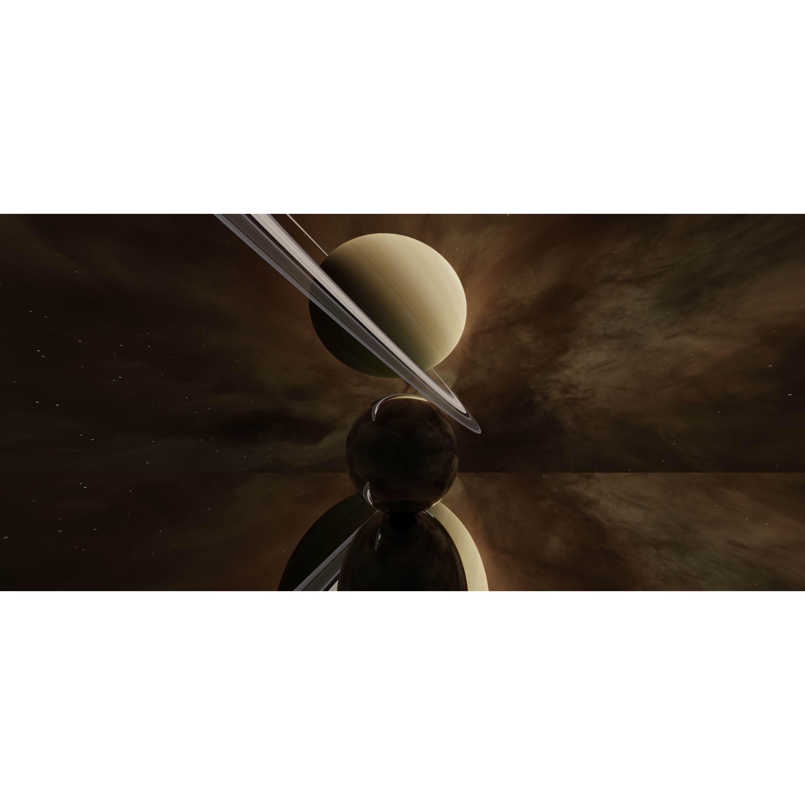 Cosmos Environment HDRI - Low-Poly 3D Model - View 12