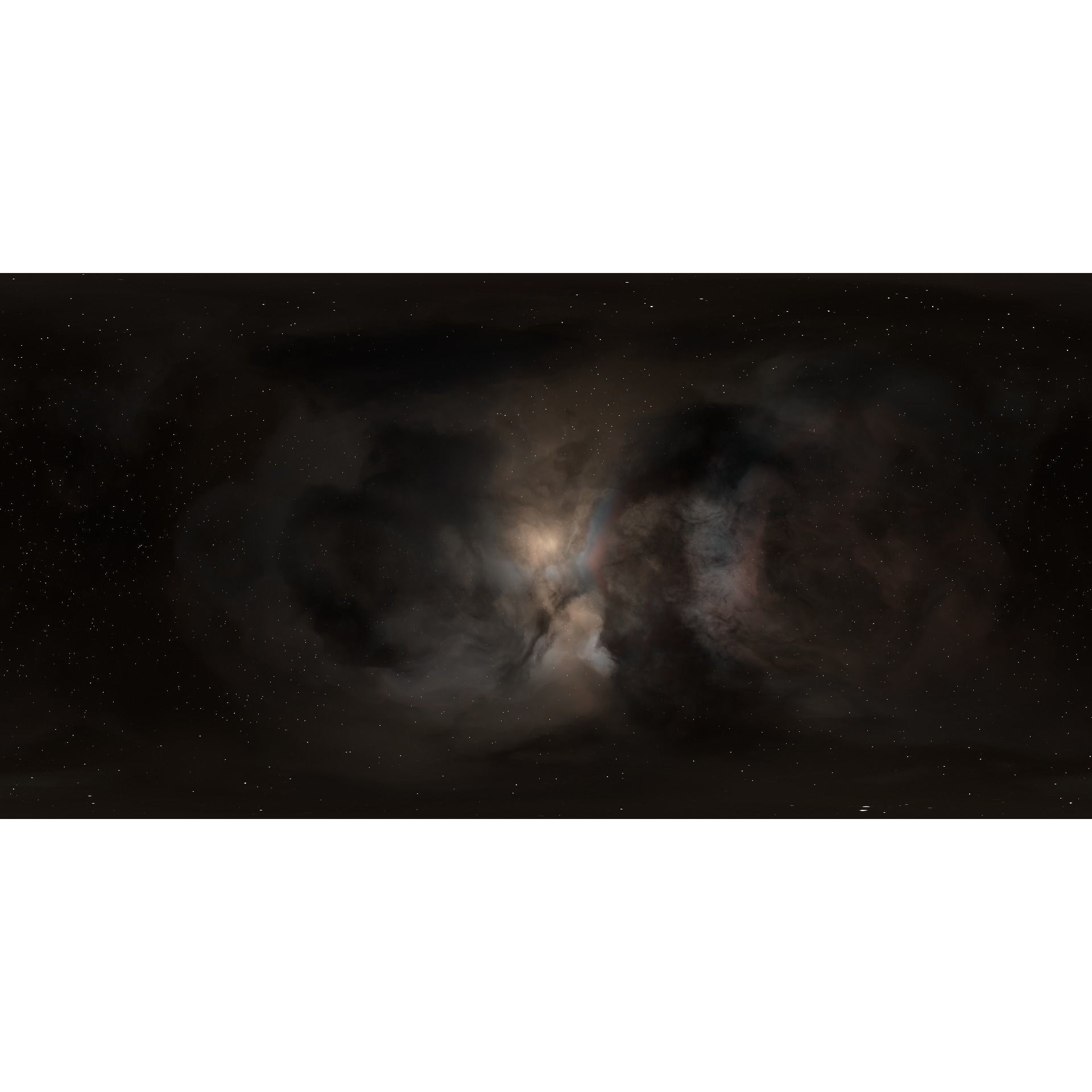 Cosmos Environment HDRI - Low-Poly 3D Model - View 15