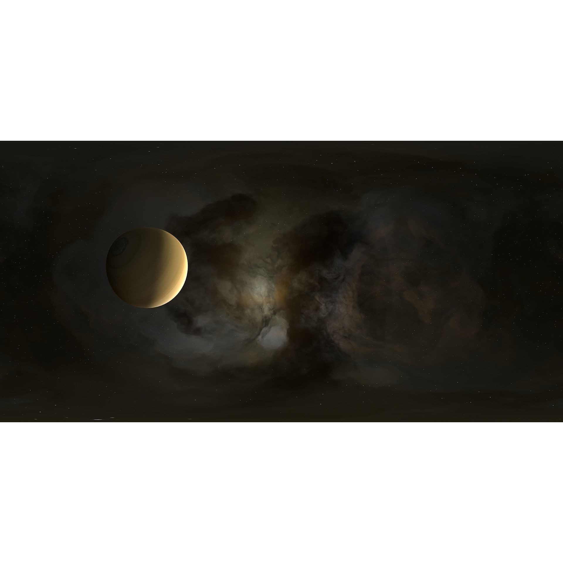 Cosmos Environment HDRI - Low-Poly 3D Model - View 28