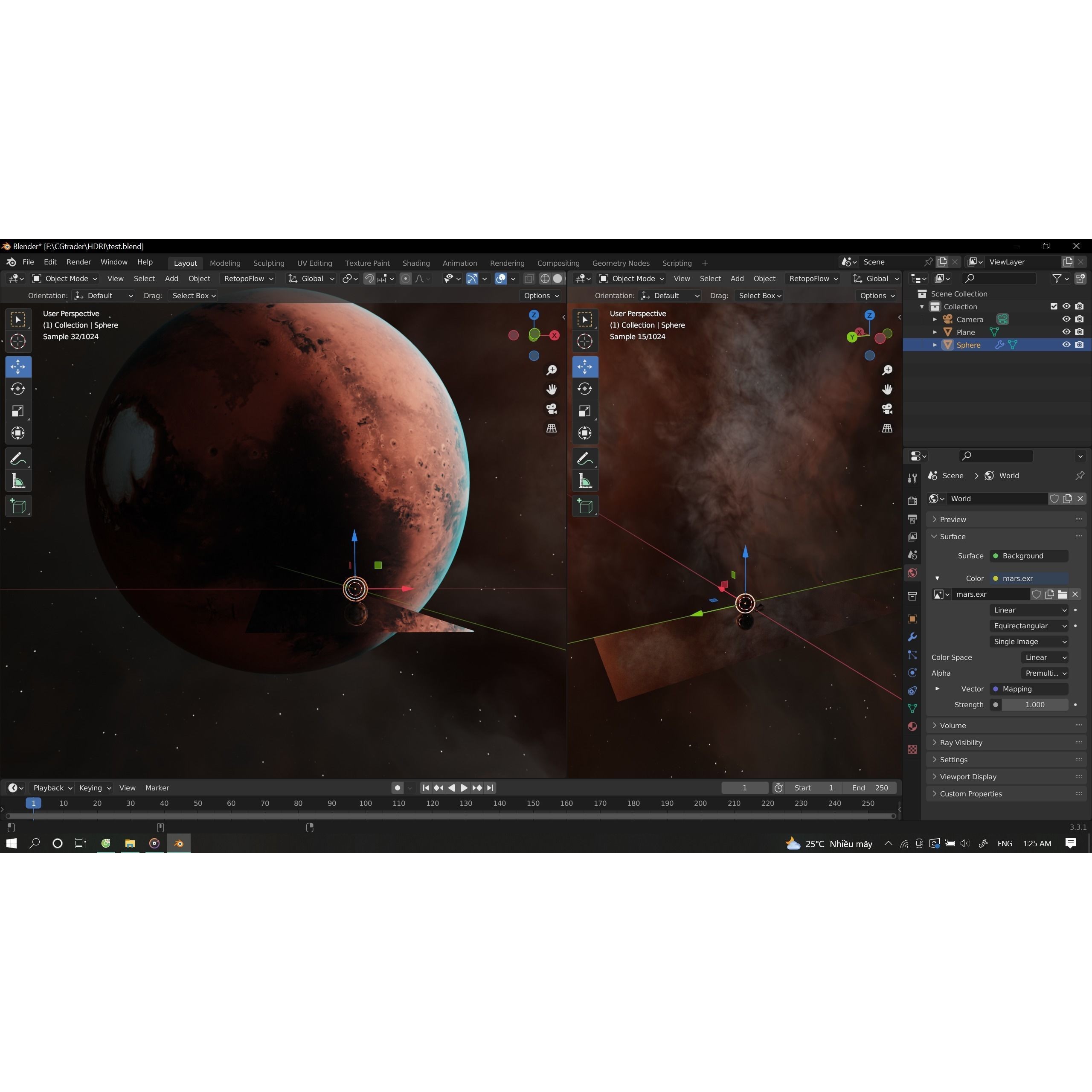 Cosmos Environment HDRI - Low-Poly 3D Model - View 35