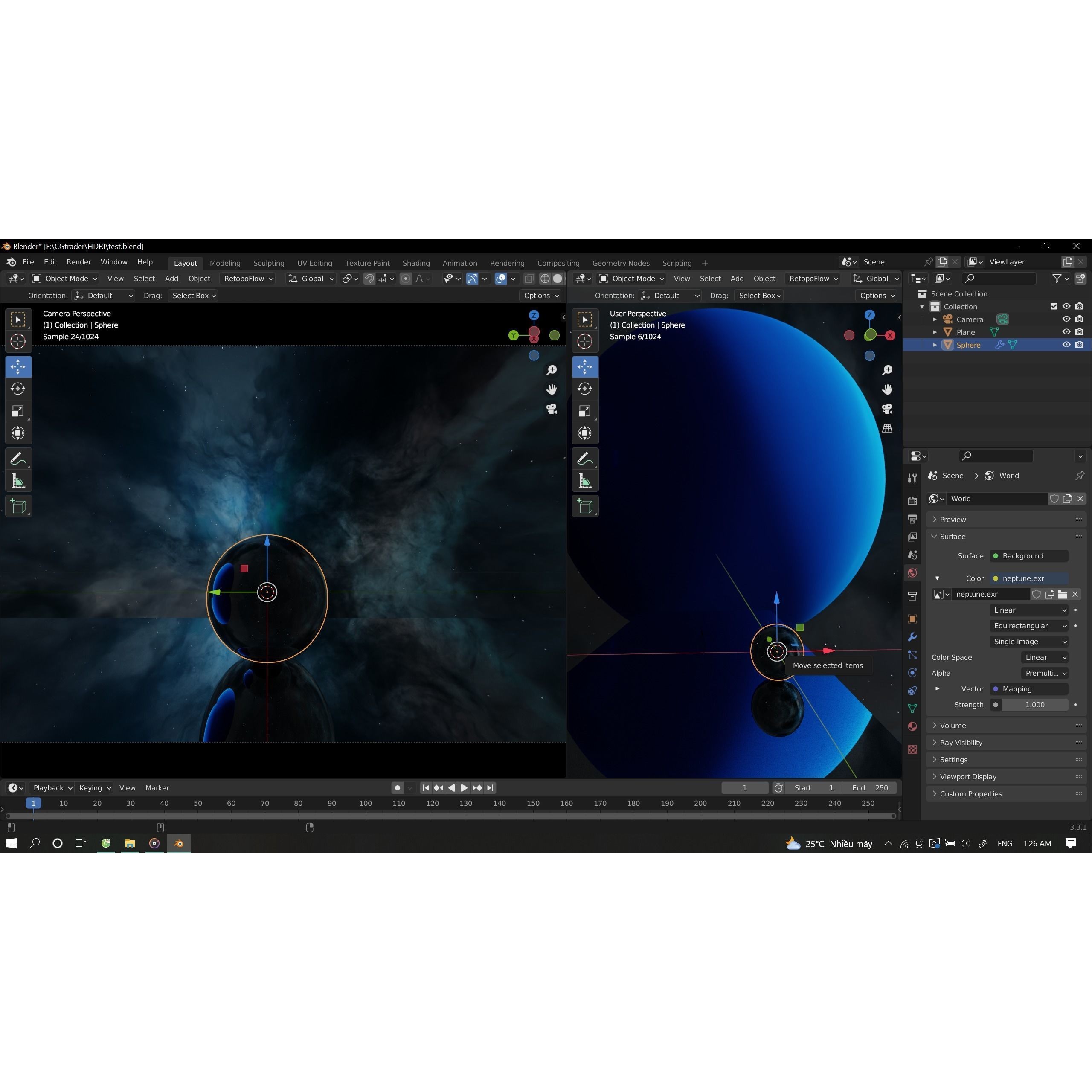 Cosmos Environment HDRI - Low-Poly 3D Model - View 36
