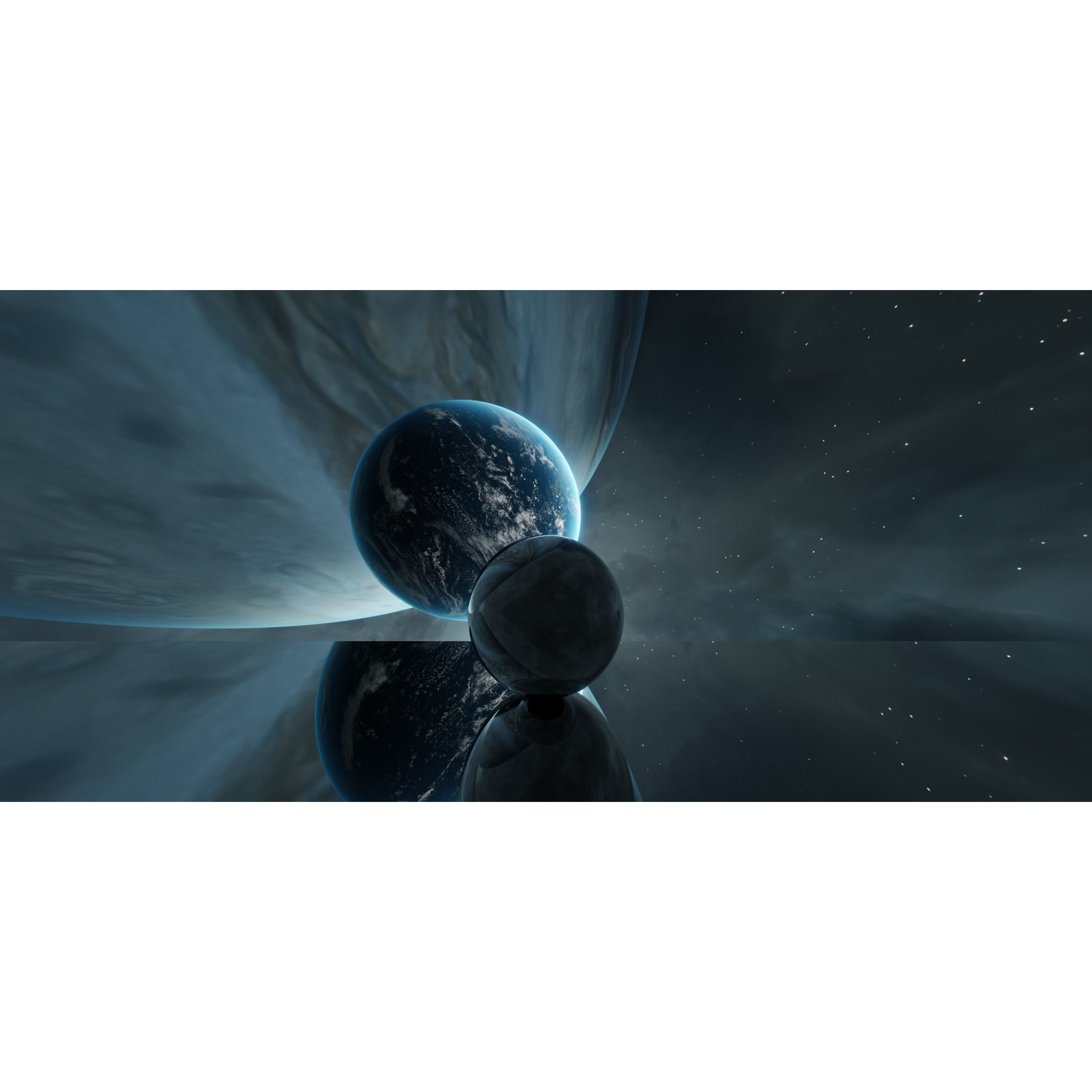 Cosmos Environment HDRI - Low-Poly 3D Model - View 38