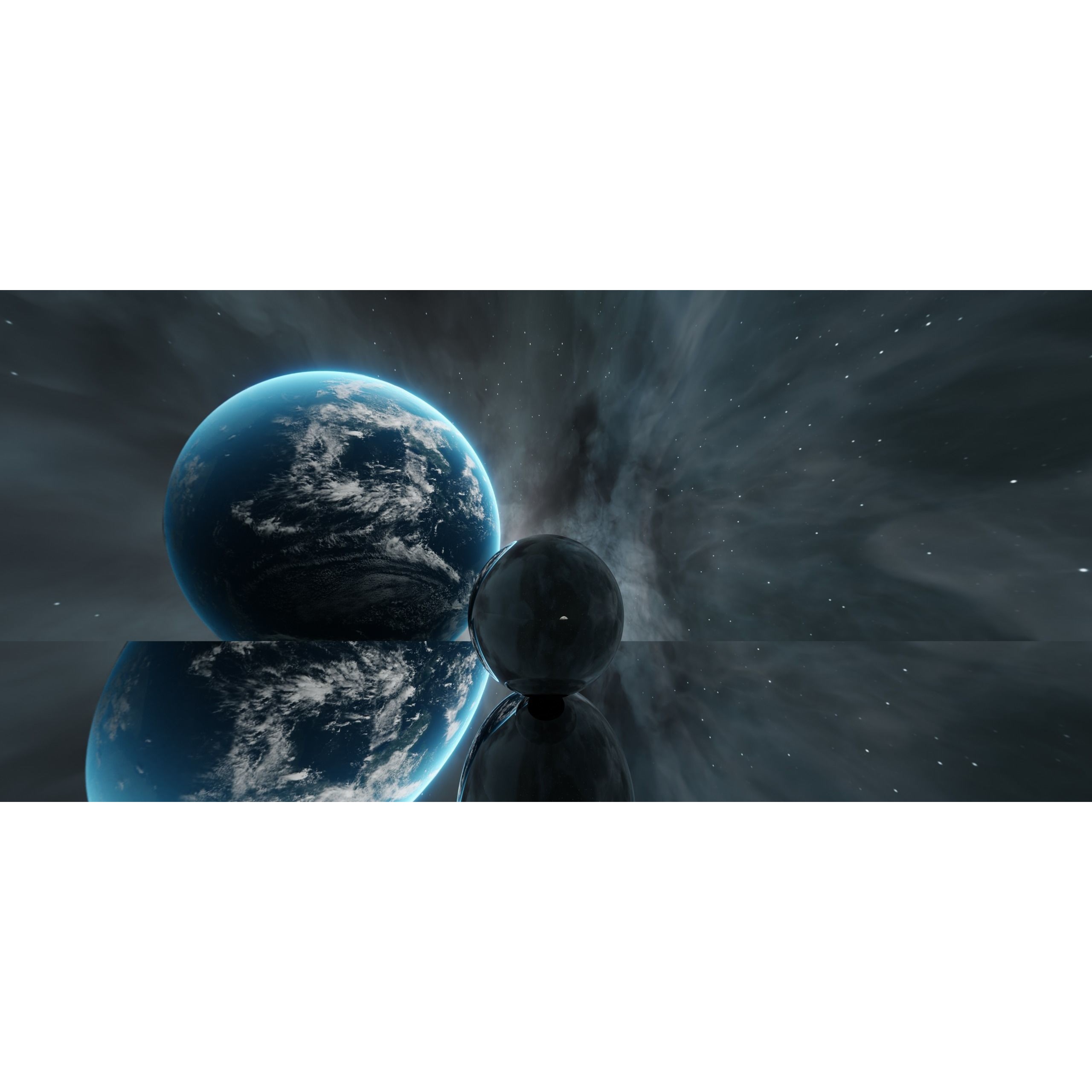 Cosmos Environment HDRI - Low-Poly 3D Model - View 40