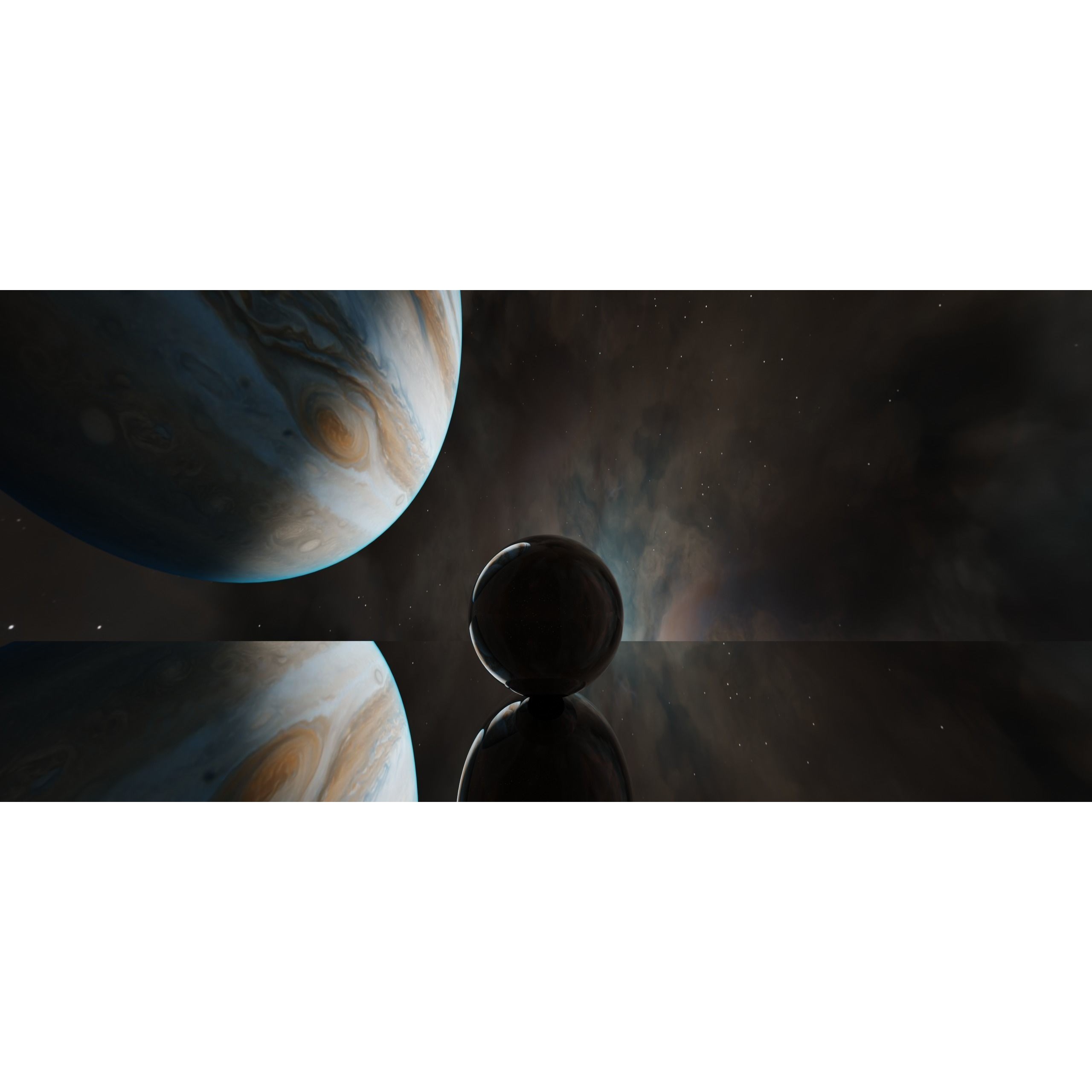 Cosmos Environment HDRI - Low-Poly 3D Model - View 8