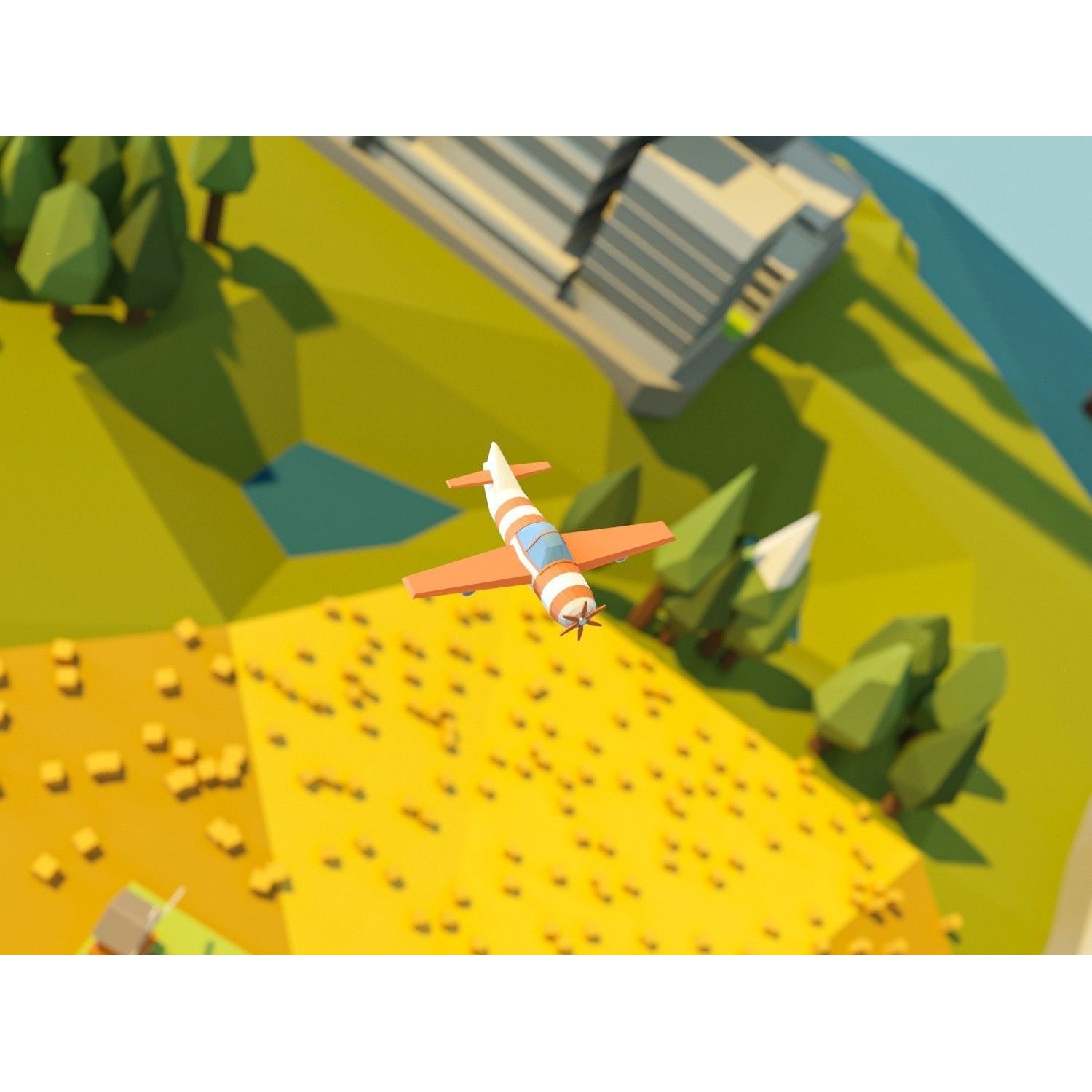 Low Poly Earth - Low-Poly Game-Ready 3D Model - View 19