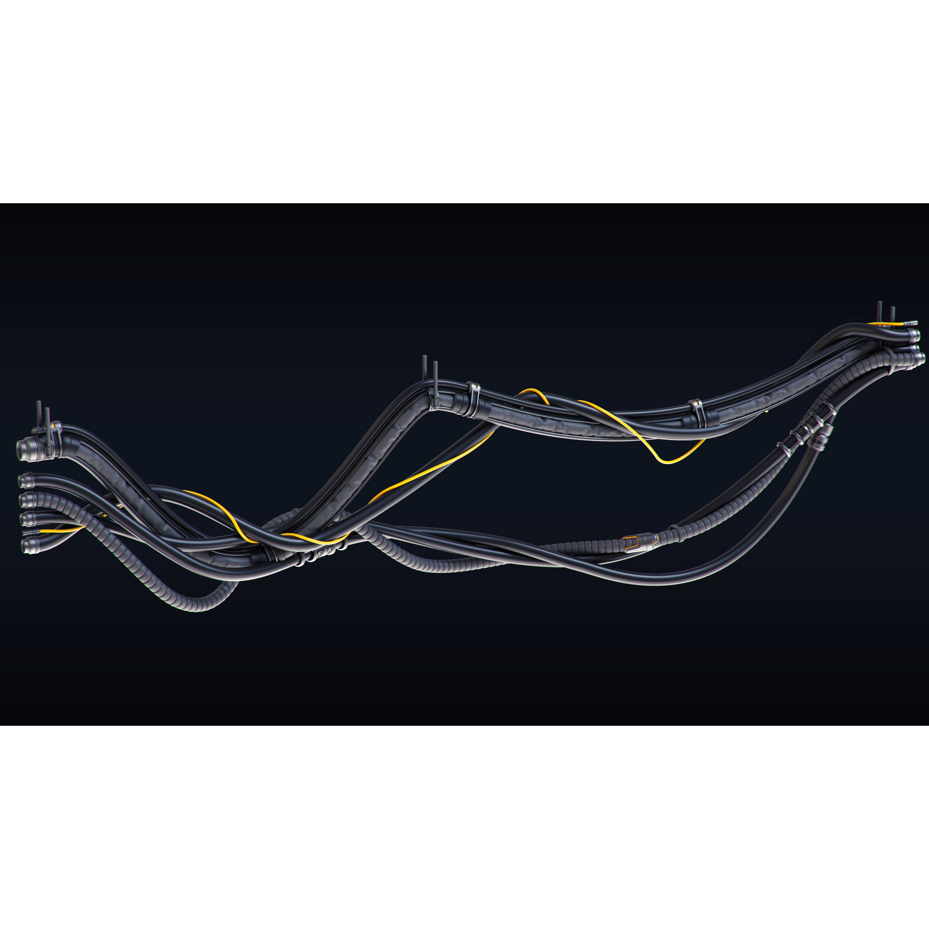 Cables and Wires Set - Game-Ready 3D Model - View 5