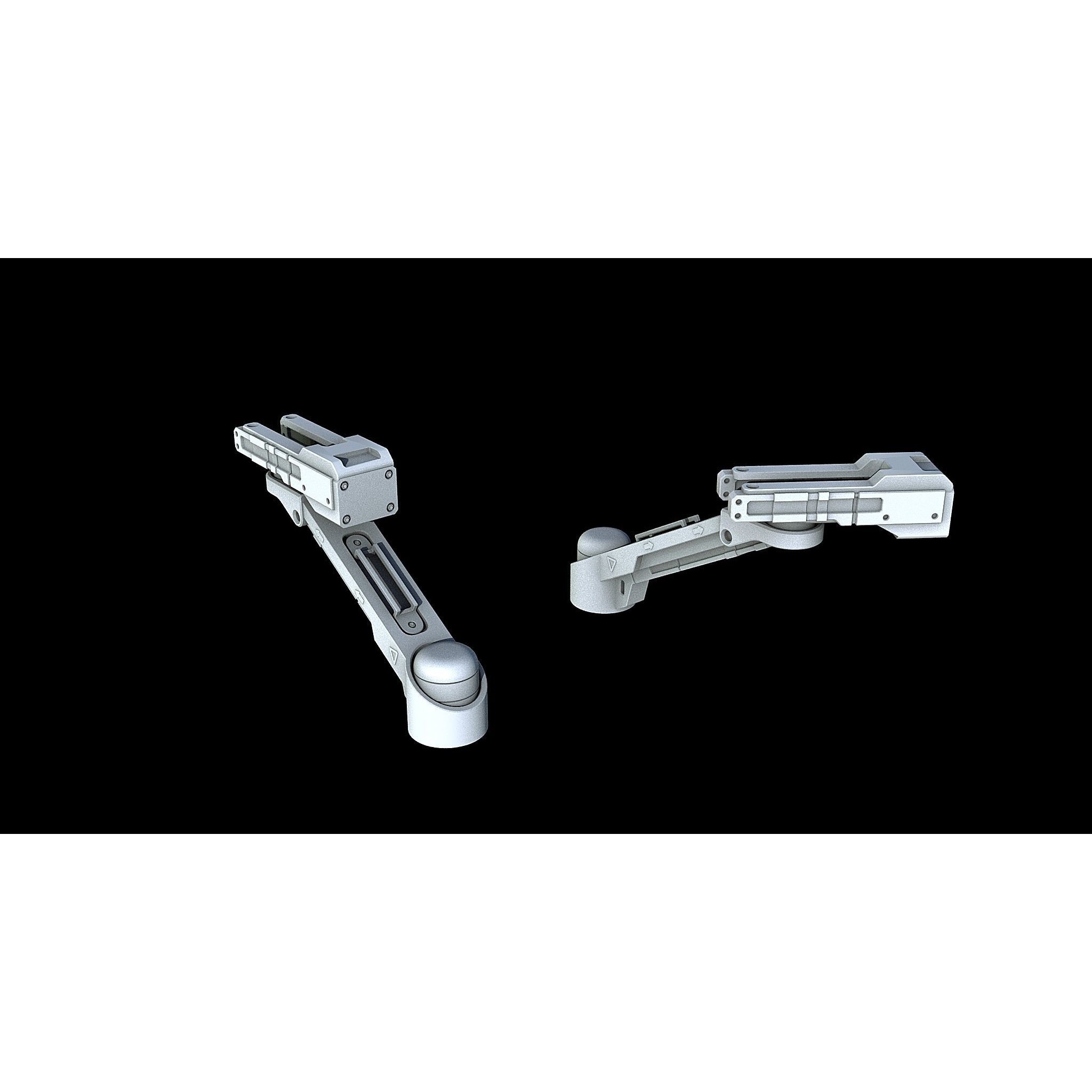 Sci-Fi KitBash and Props Pack - Game-Ready 3D Model