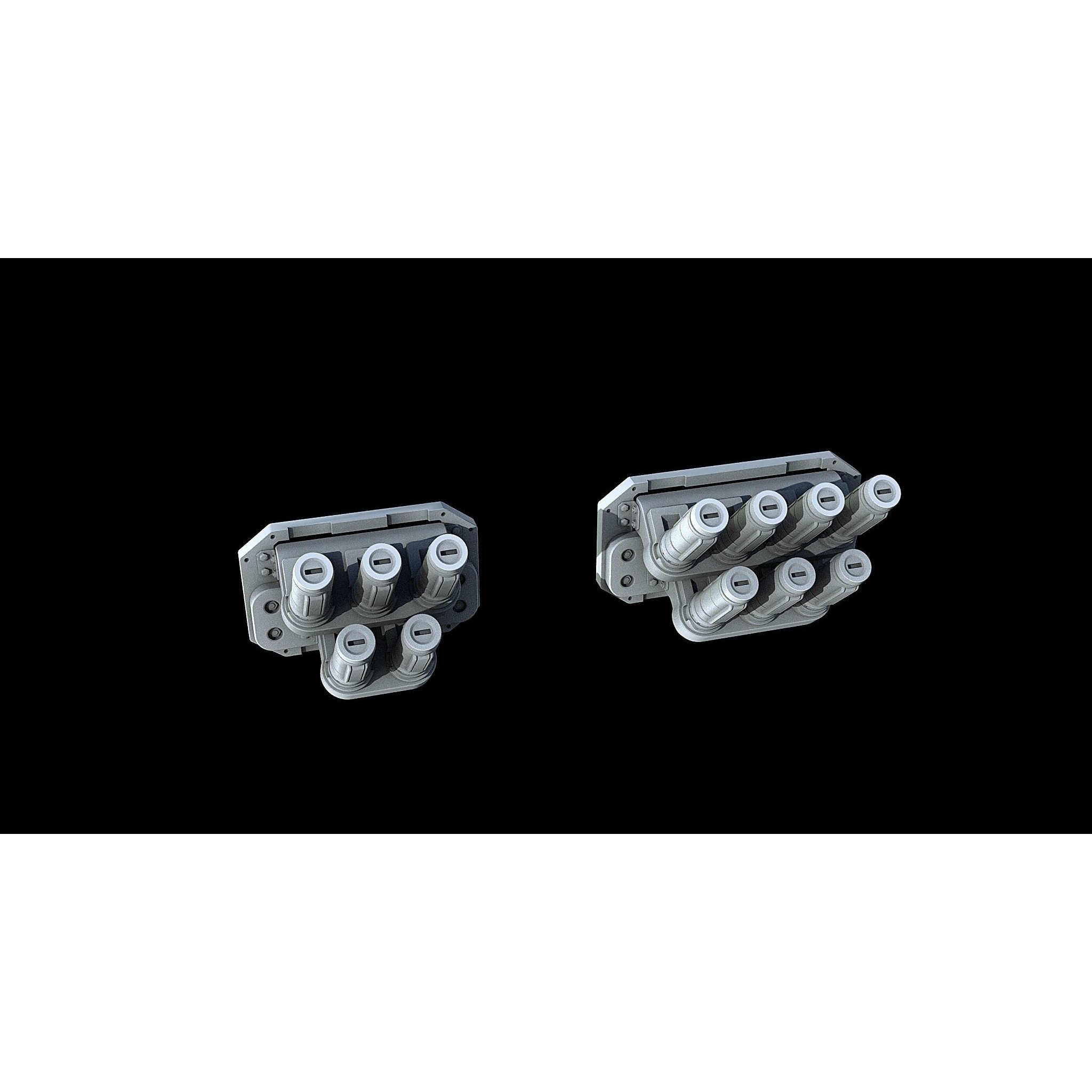 Sci-Fi KitBash and Props Pack - Game-Ready 3D Model - View 16