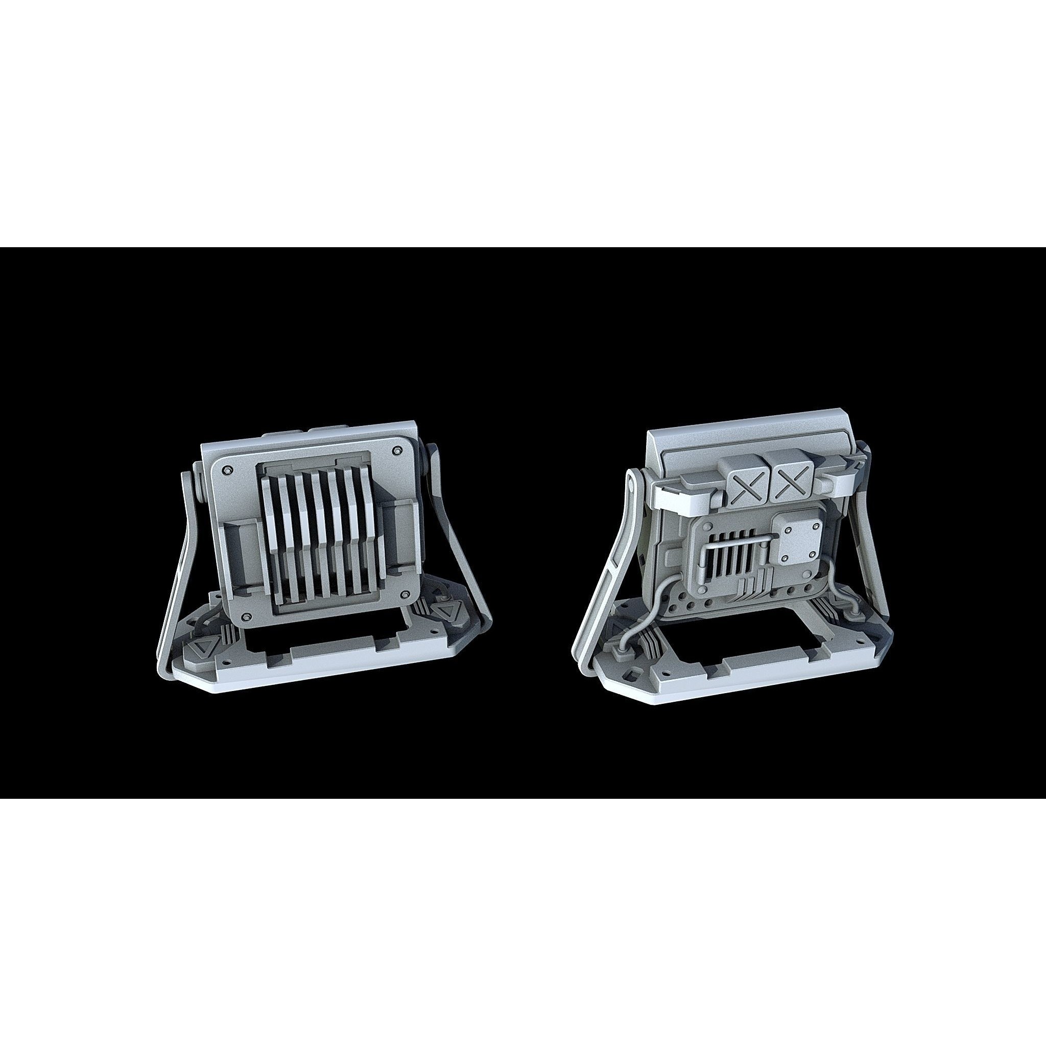 Sci-Fi KitBash and Props Pack - Game-Ready 3D Model - View 24