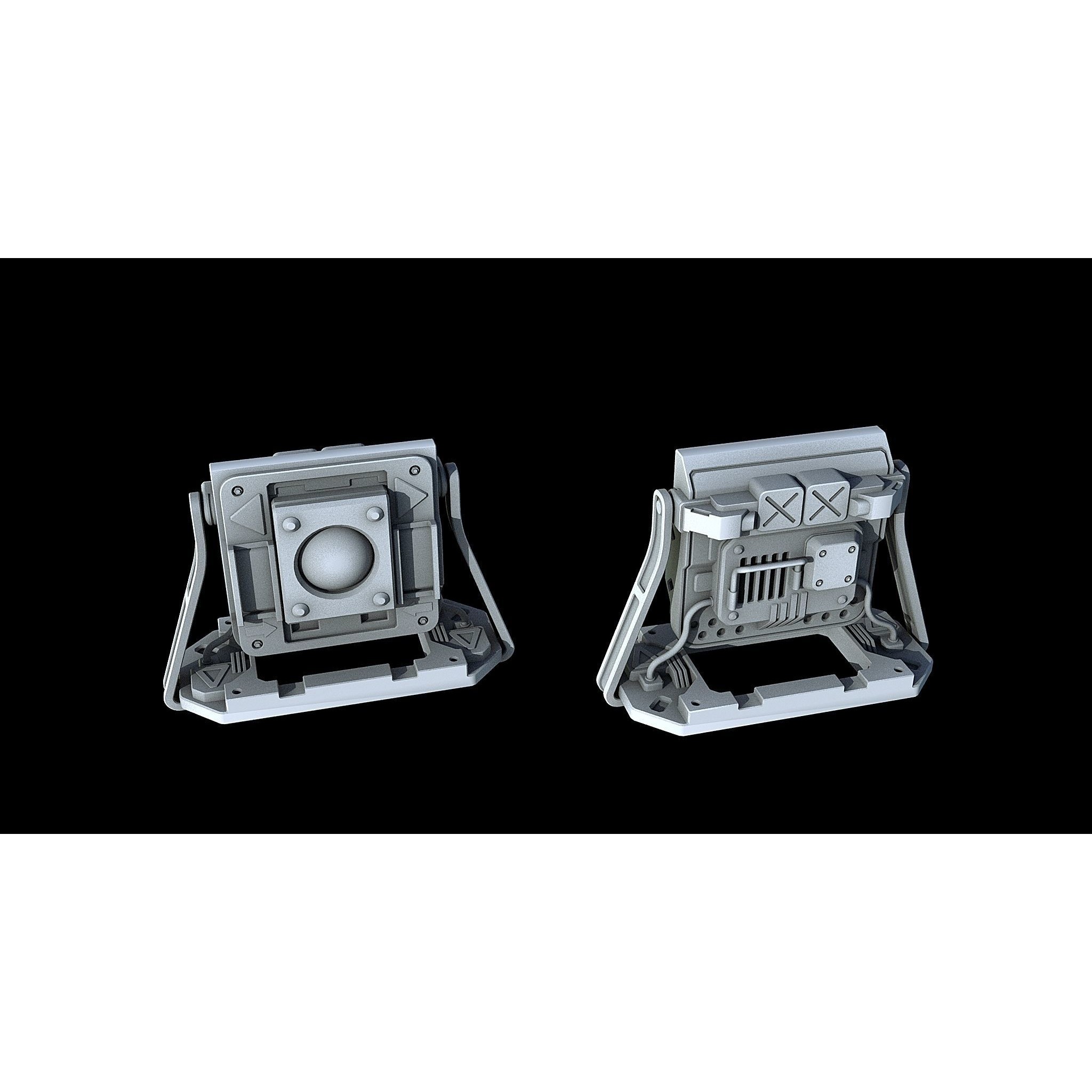 Sci-Fi KitBash and Props Pack - Game-Ready 3D Model - View 25